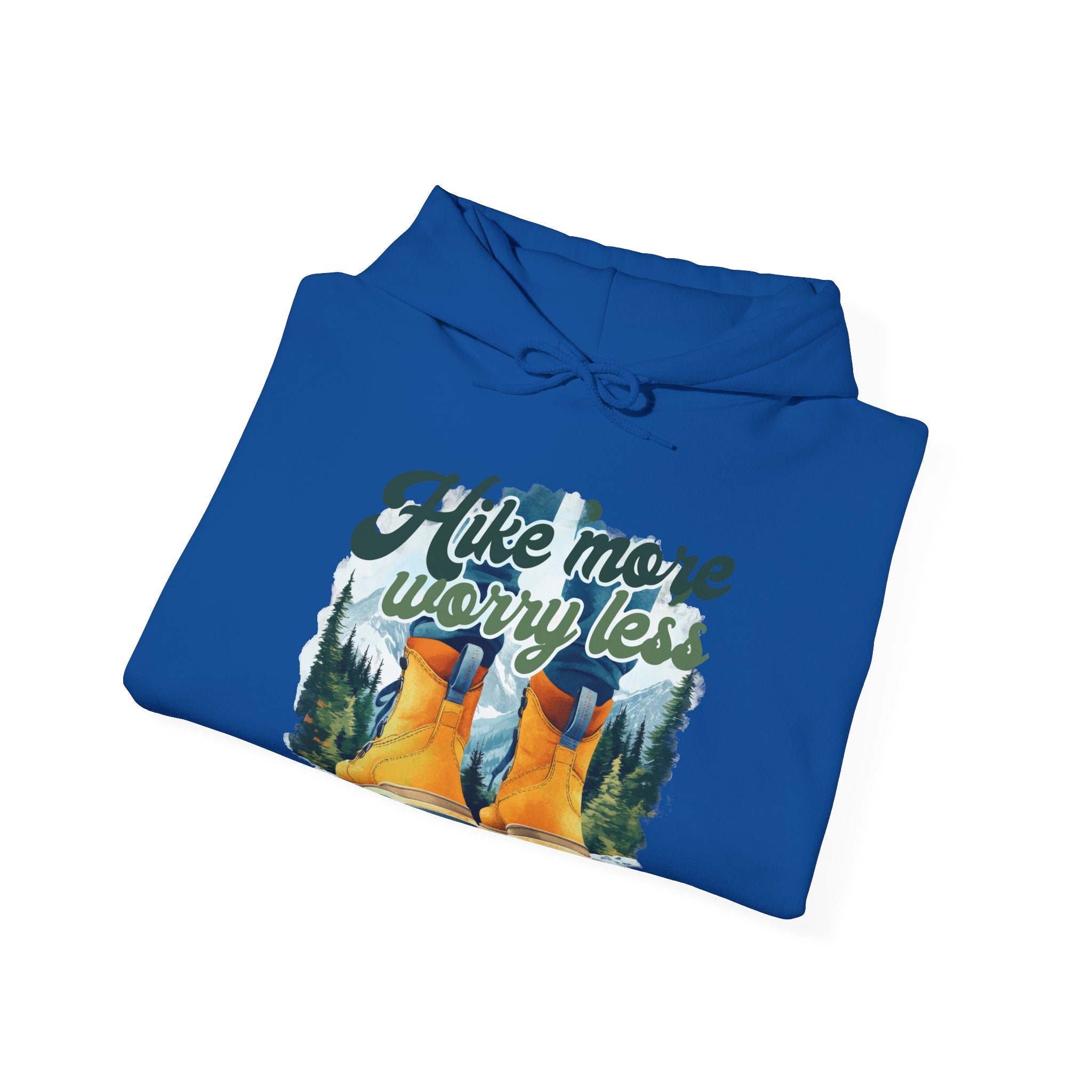 Hike more worry less Unisex Hoodie