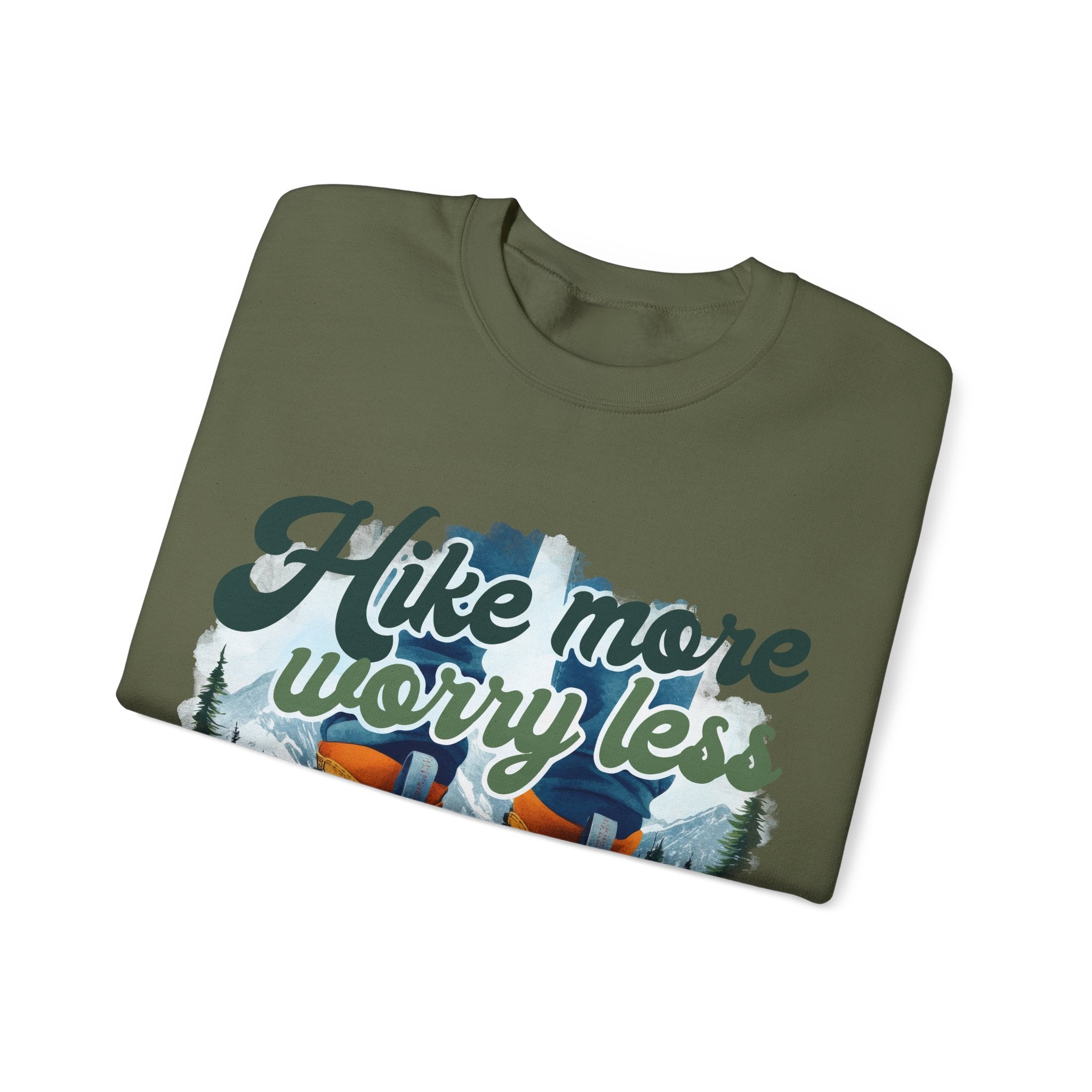 Hike more worry less Sweatshirt