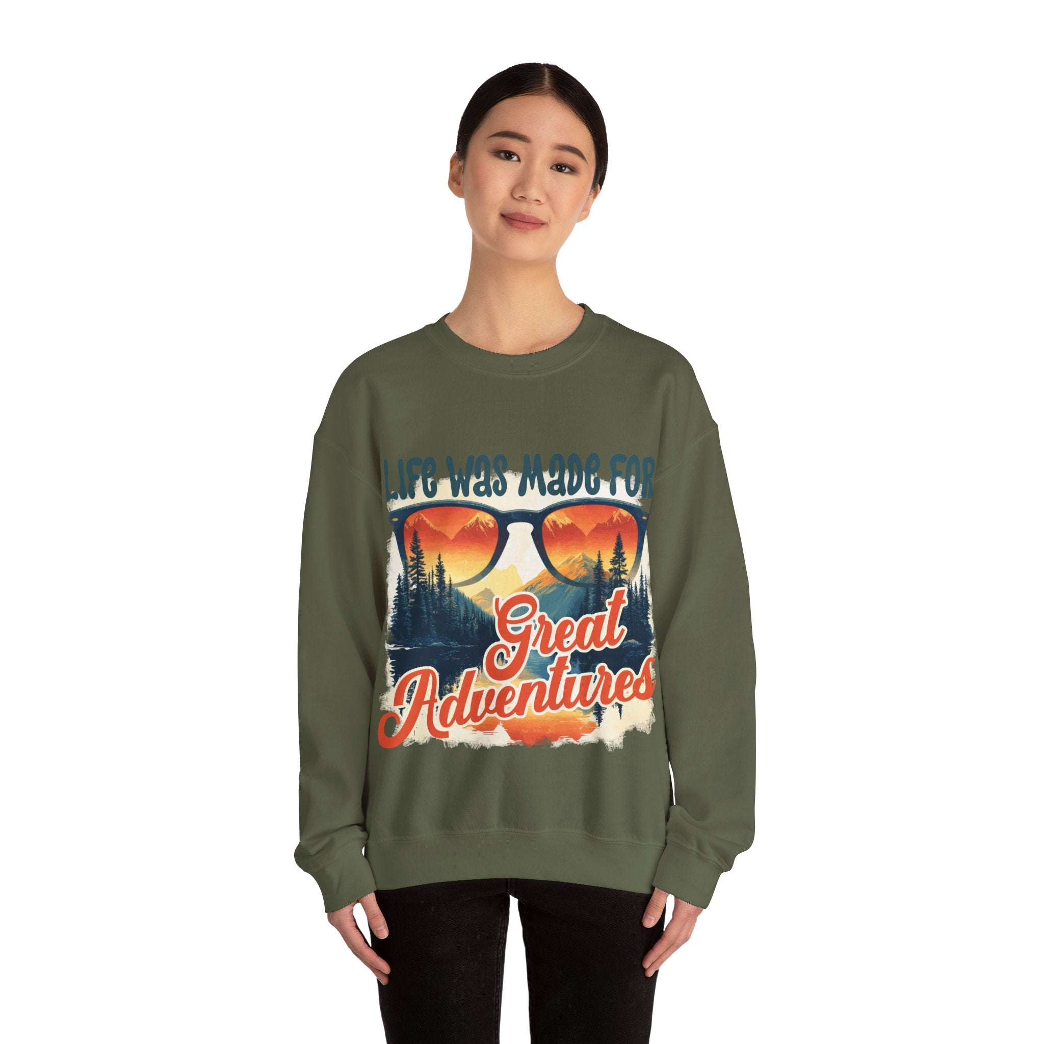 Life was made for great adventures Sweatshirt