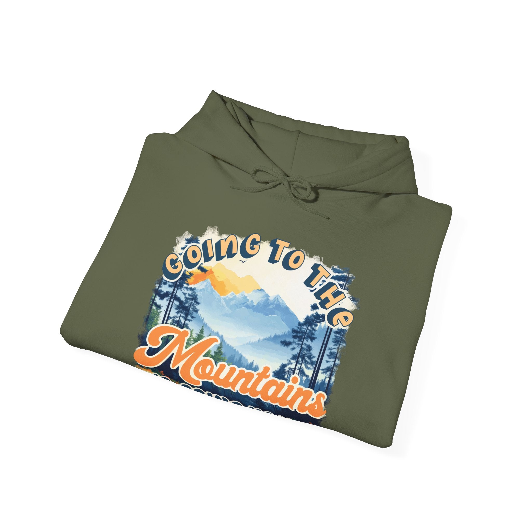 Going to the mountains is going home Cash Unisex Hoodie