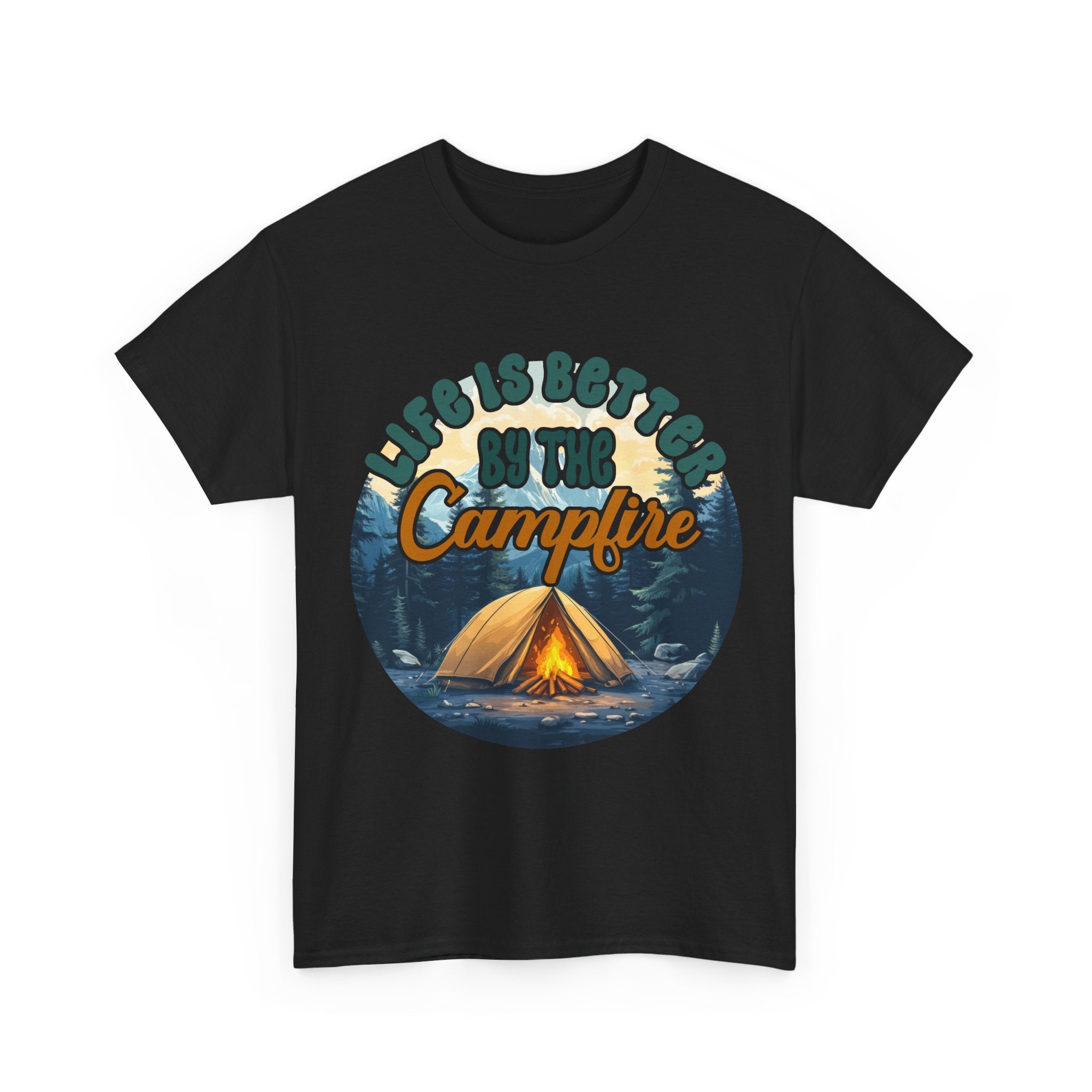 Life is better by the campfire Unisex Tee