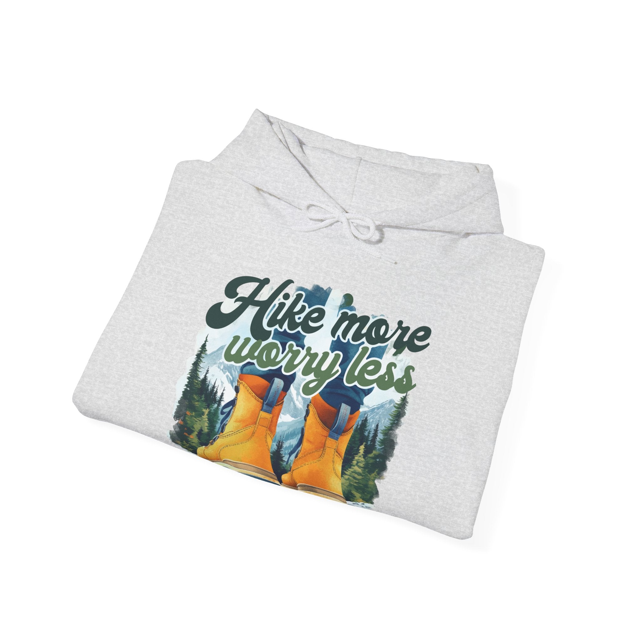 Hike more worry less Unisex Hoodie