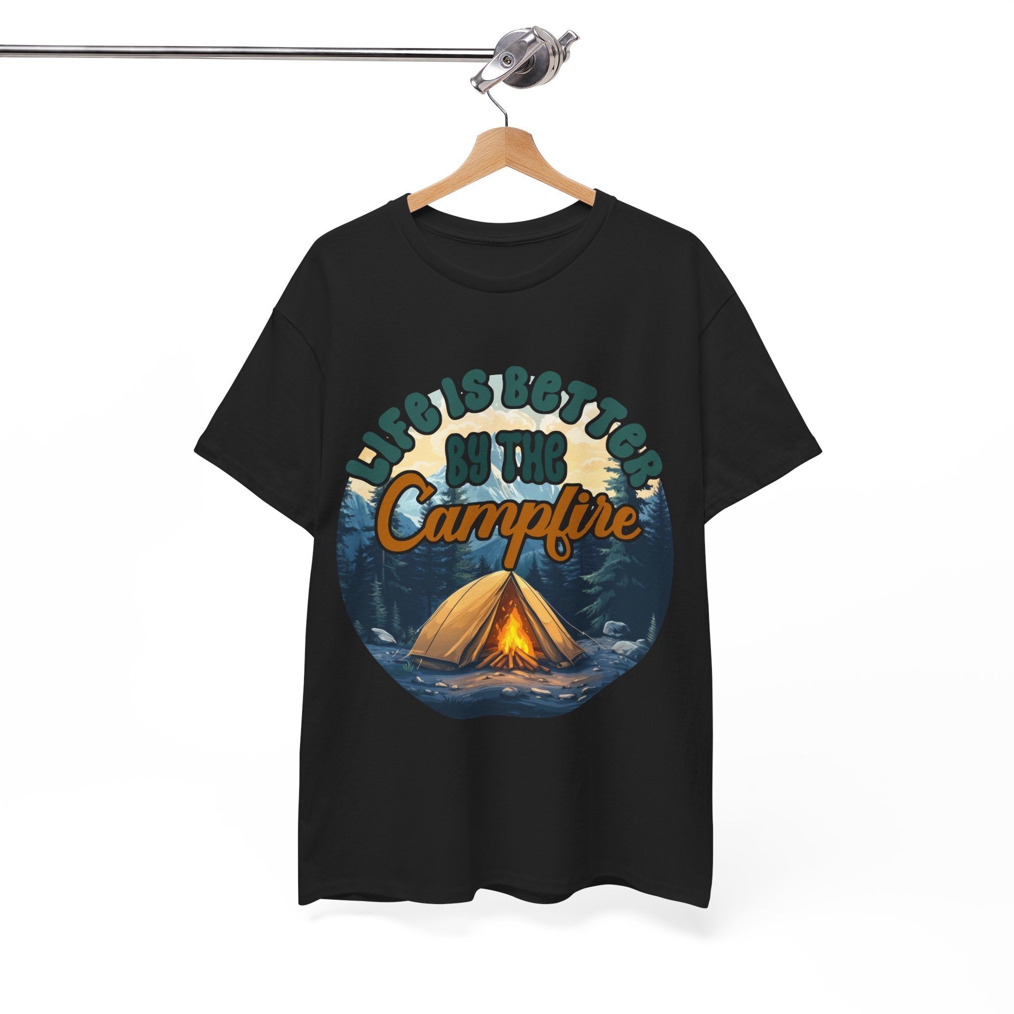 Life is better by the campfire Unisex Tee