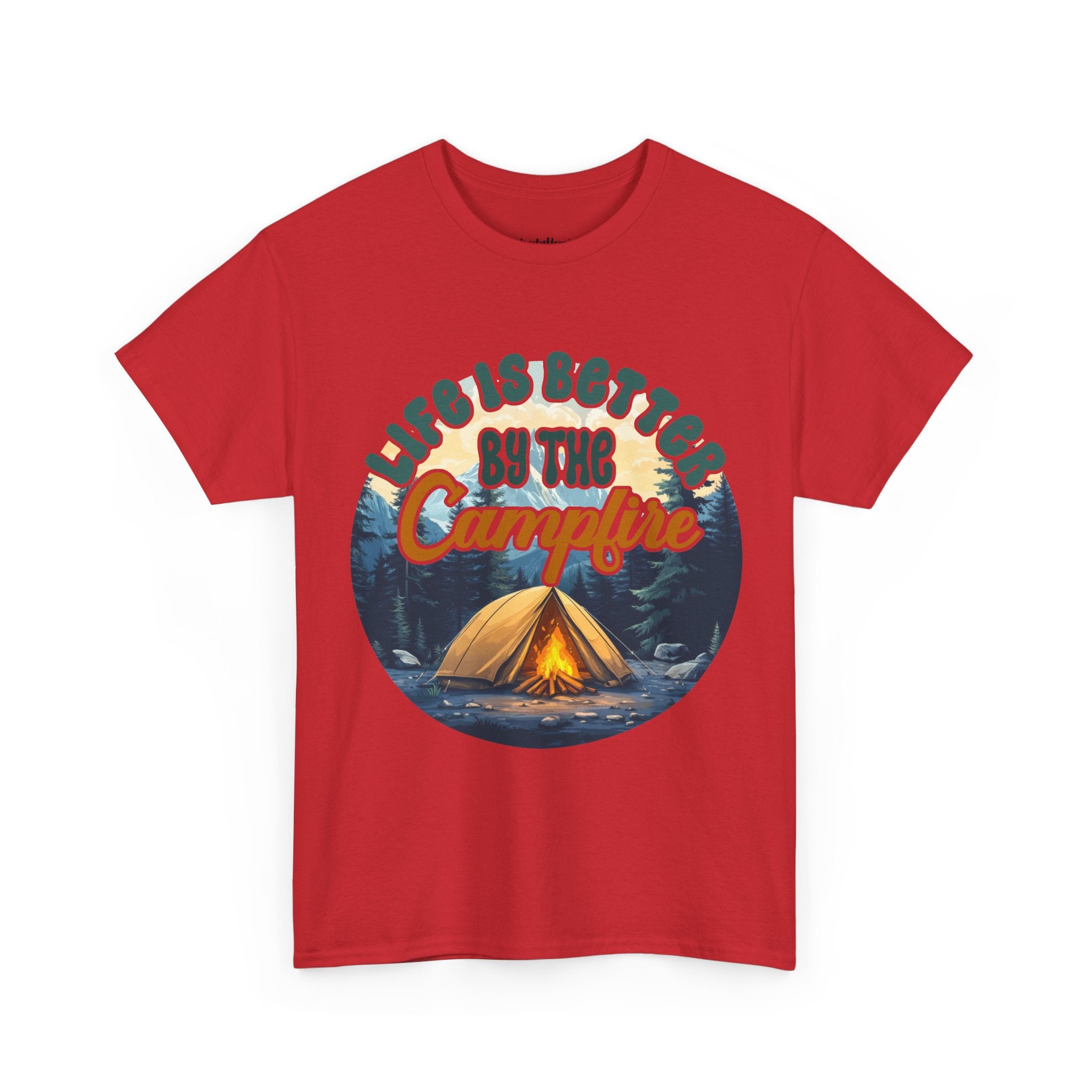 Life is better by the campfire Unisex Tee