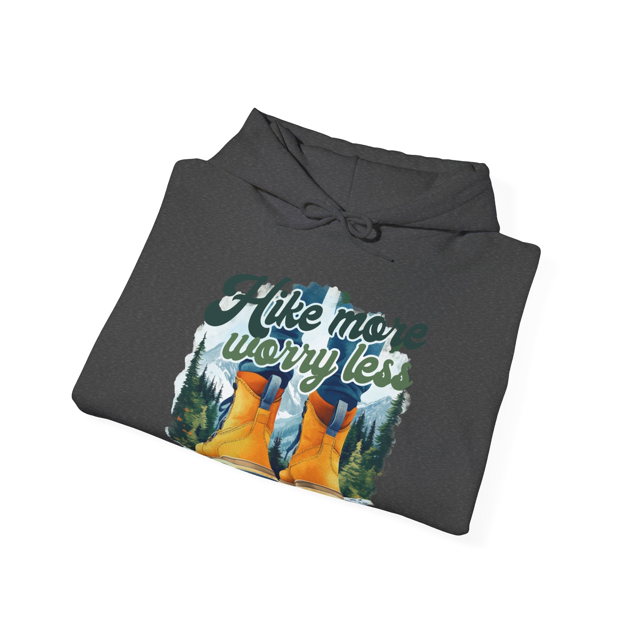 Hike more worry less Unisex Hoodie