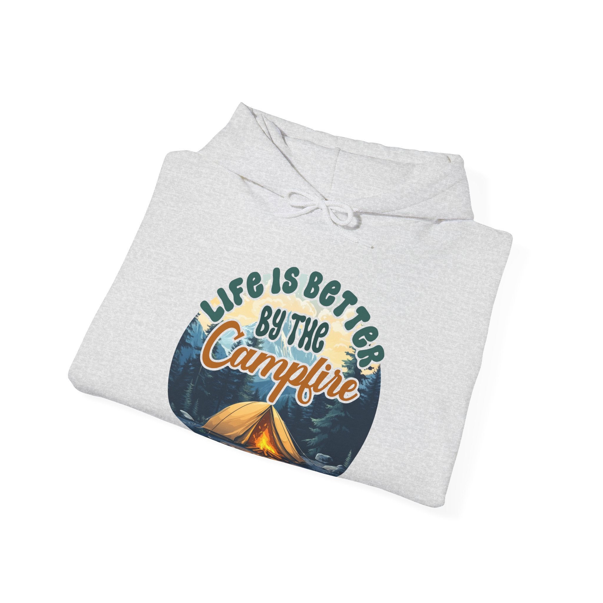 Life is better by the campfire Cash Unisex Hoodie