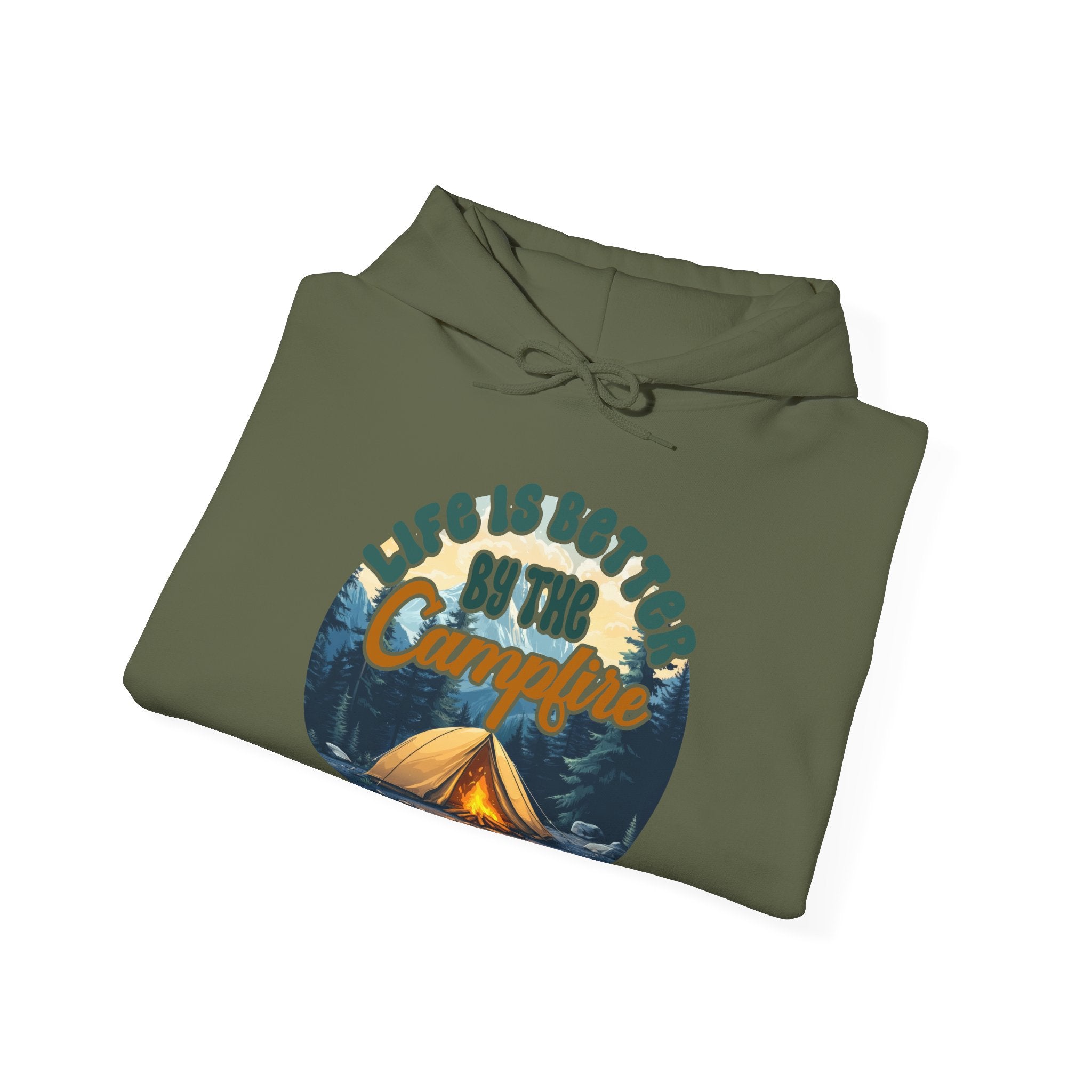Life is better by the campfire Cash Unisex Hoodie