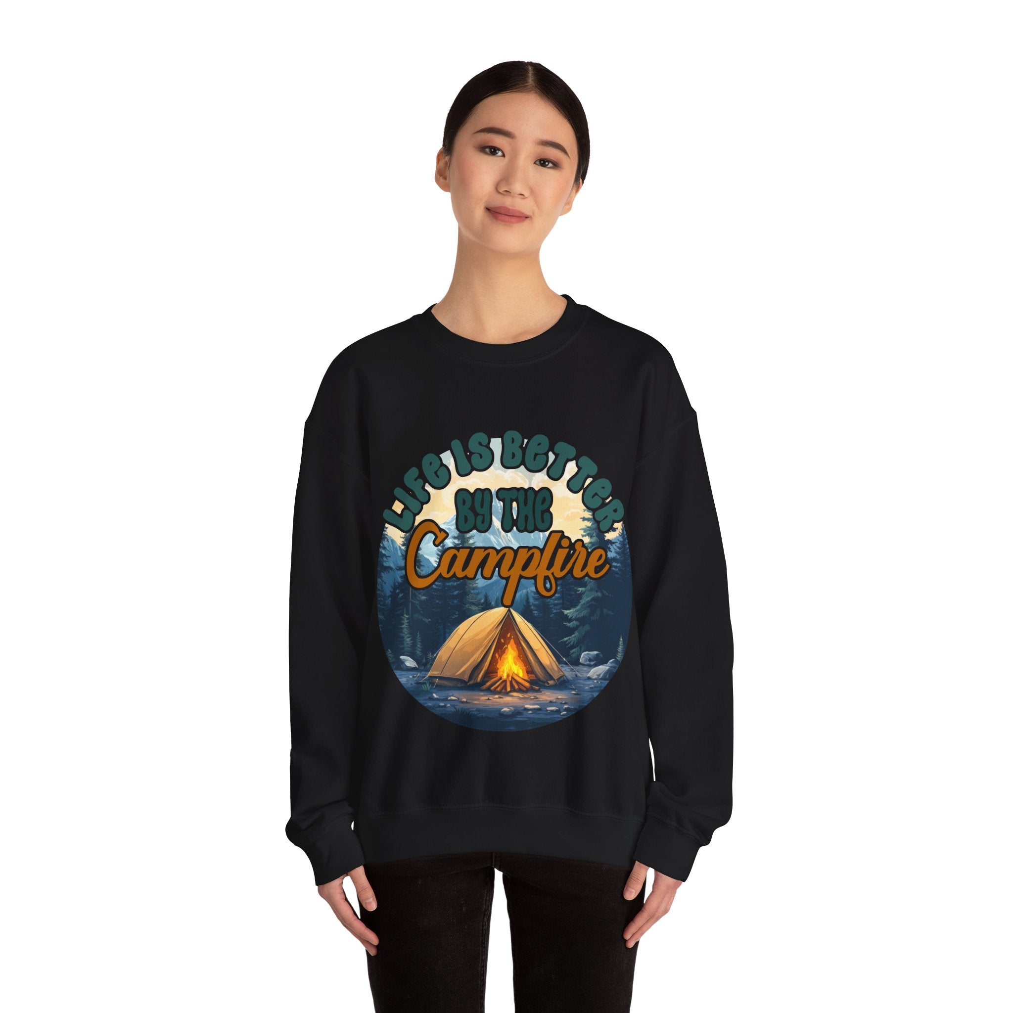 Life is better by he campfire Sweatshirt