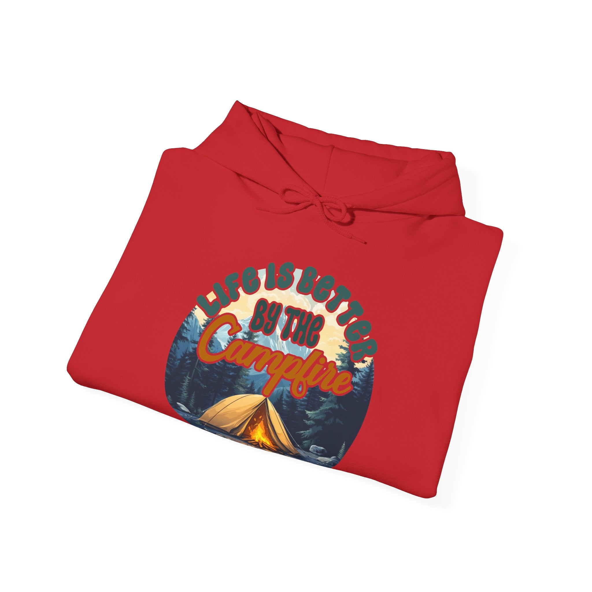 Life is better by the campfire Cash Unisex Hoodie