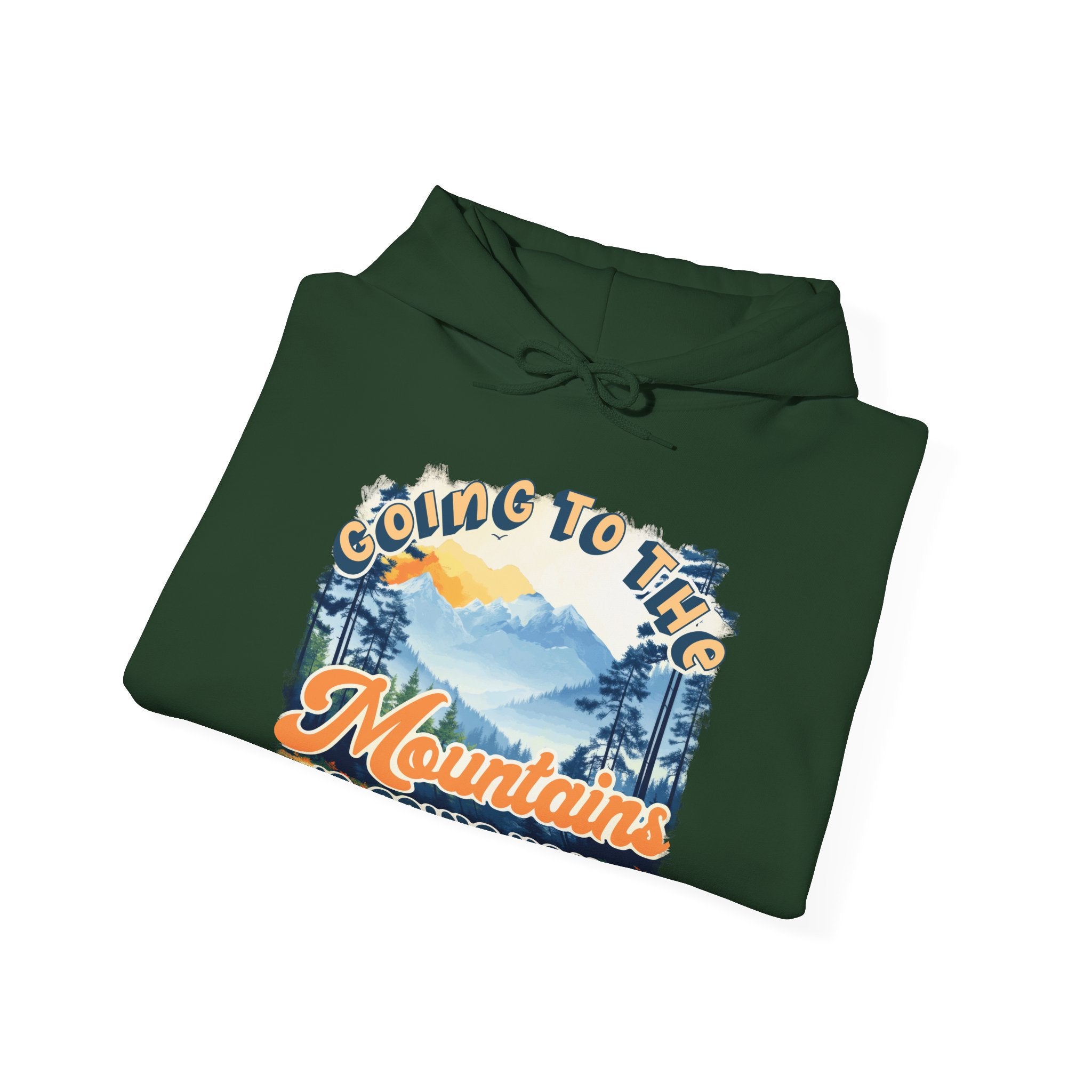 Going to the mountains is going home Cash Unisex Hoodie