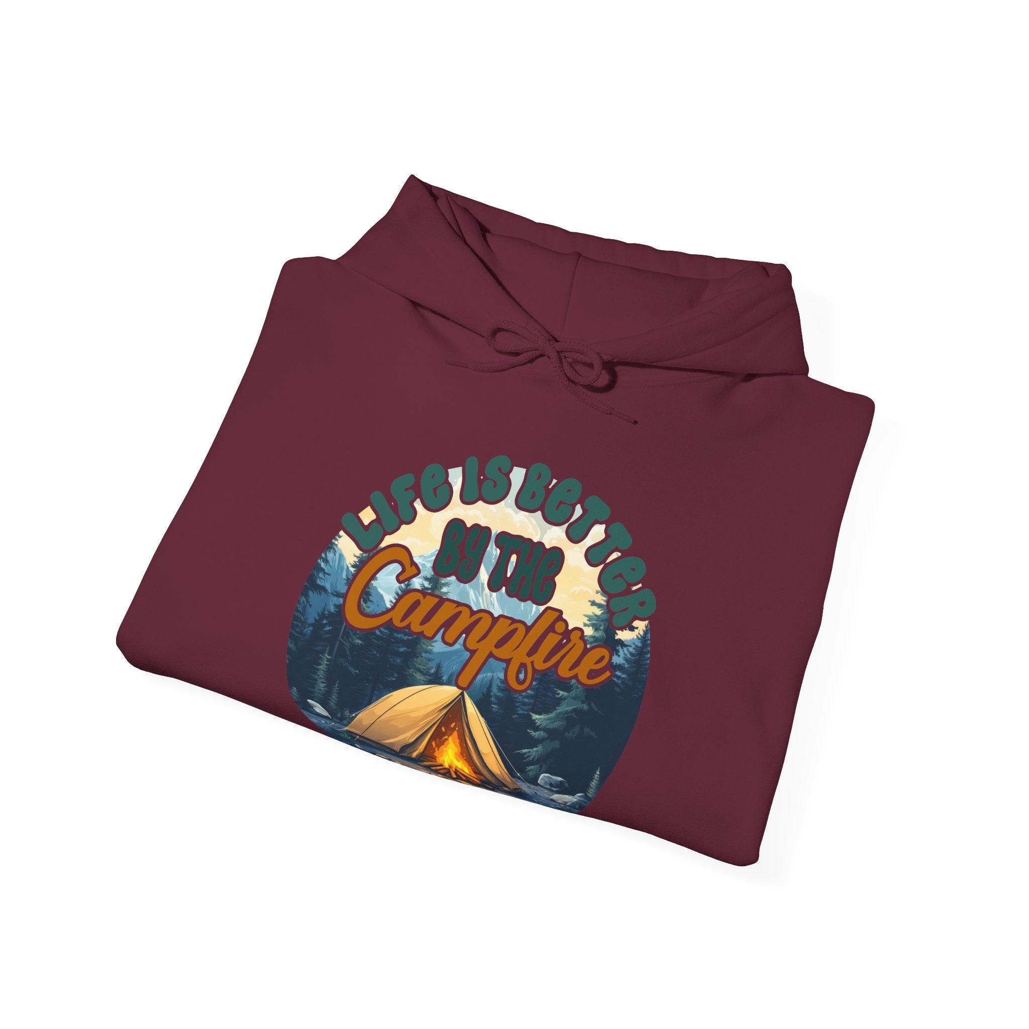 Life is better by the campfire Cash Unisex Hoodie