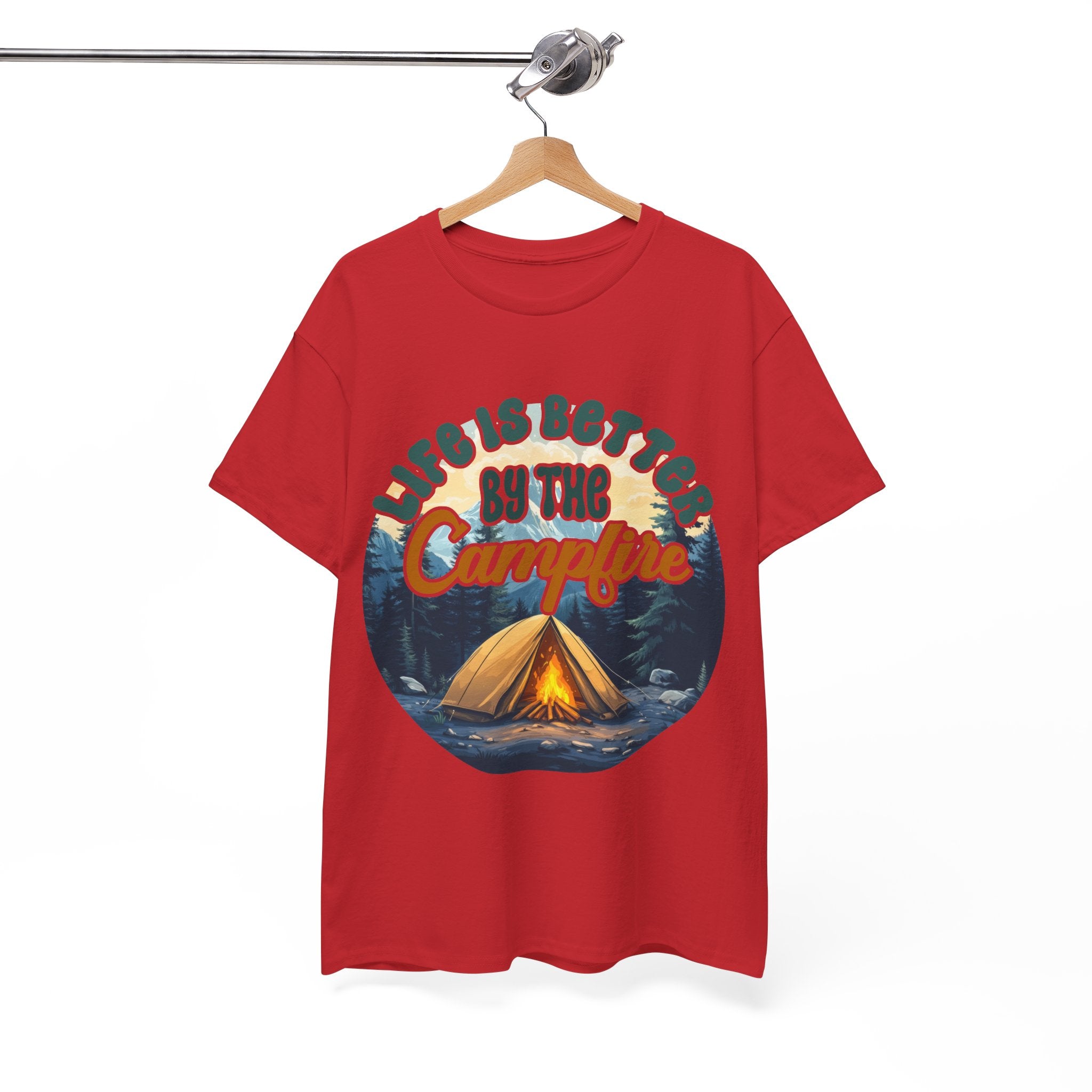 Life is better by the campfire Unisex Tee