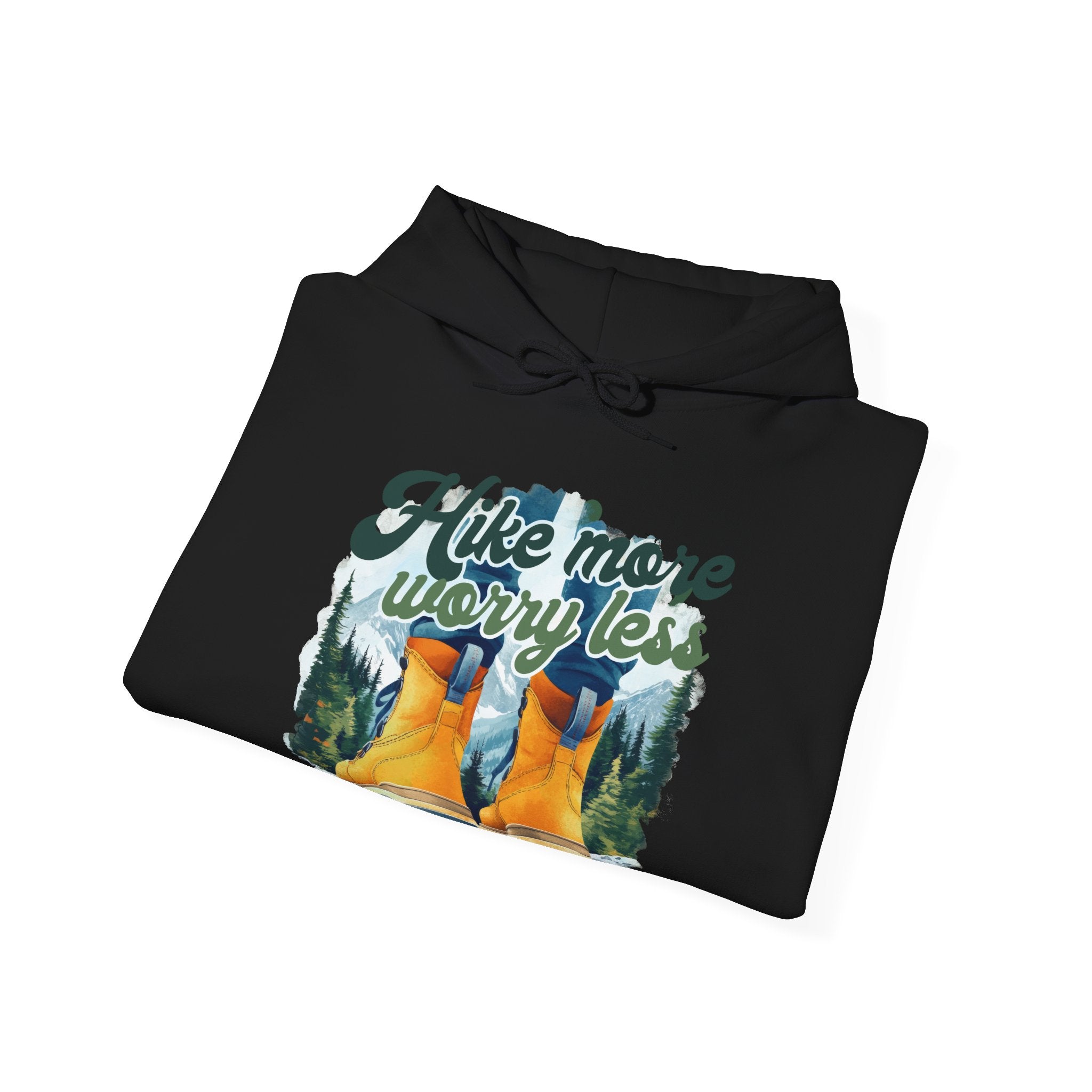 Hike more worry less Unisex Hoodie