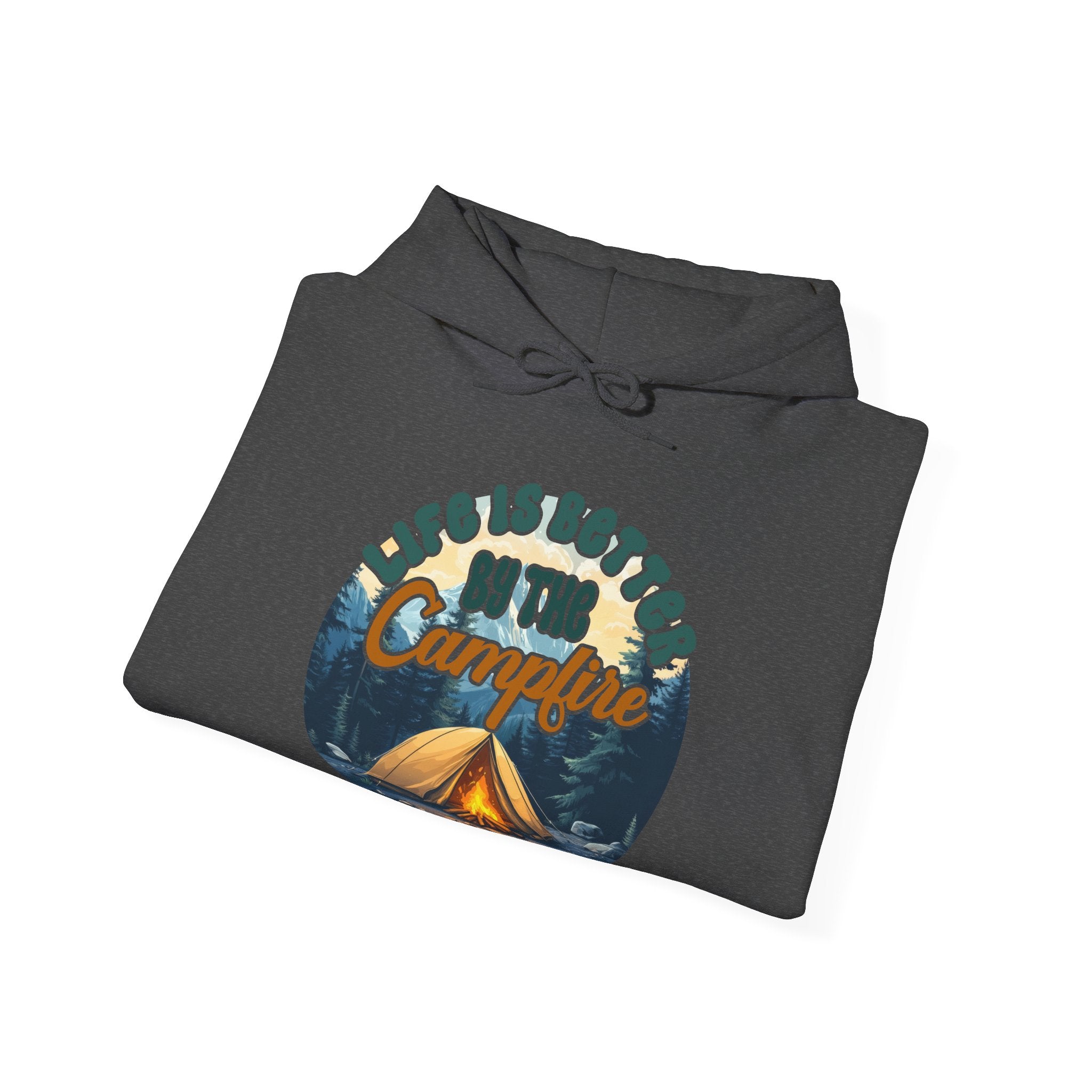 Life is better by the campfire Cash Unisex Hoodie