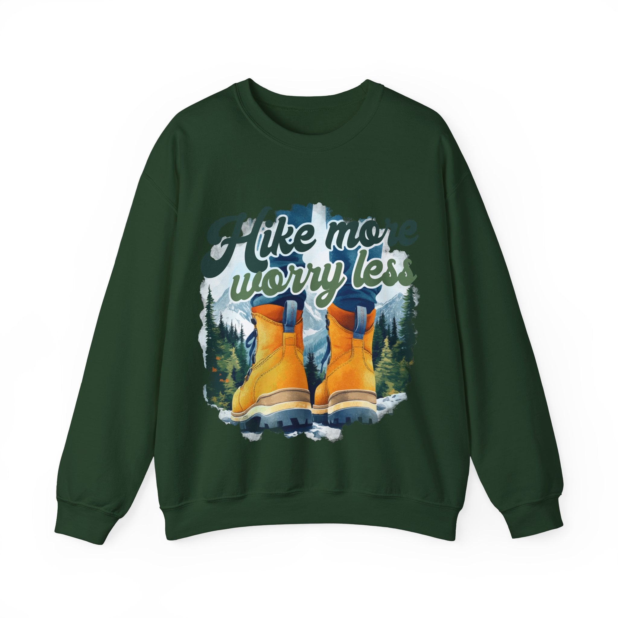 Hike more worry less Sweatshirt