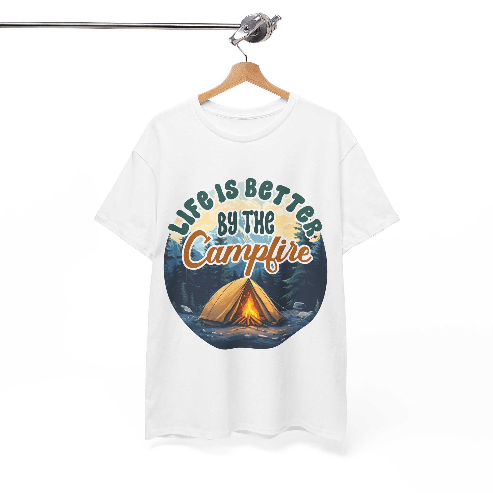 Life is better by the campfire Unisex Tee