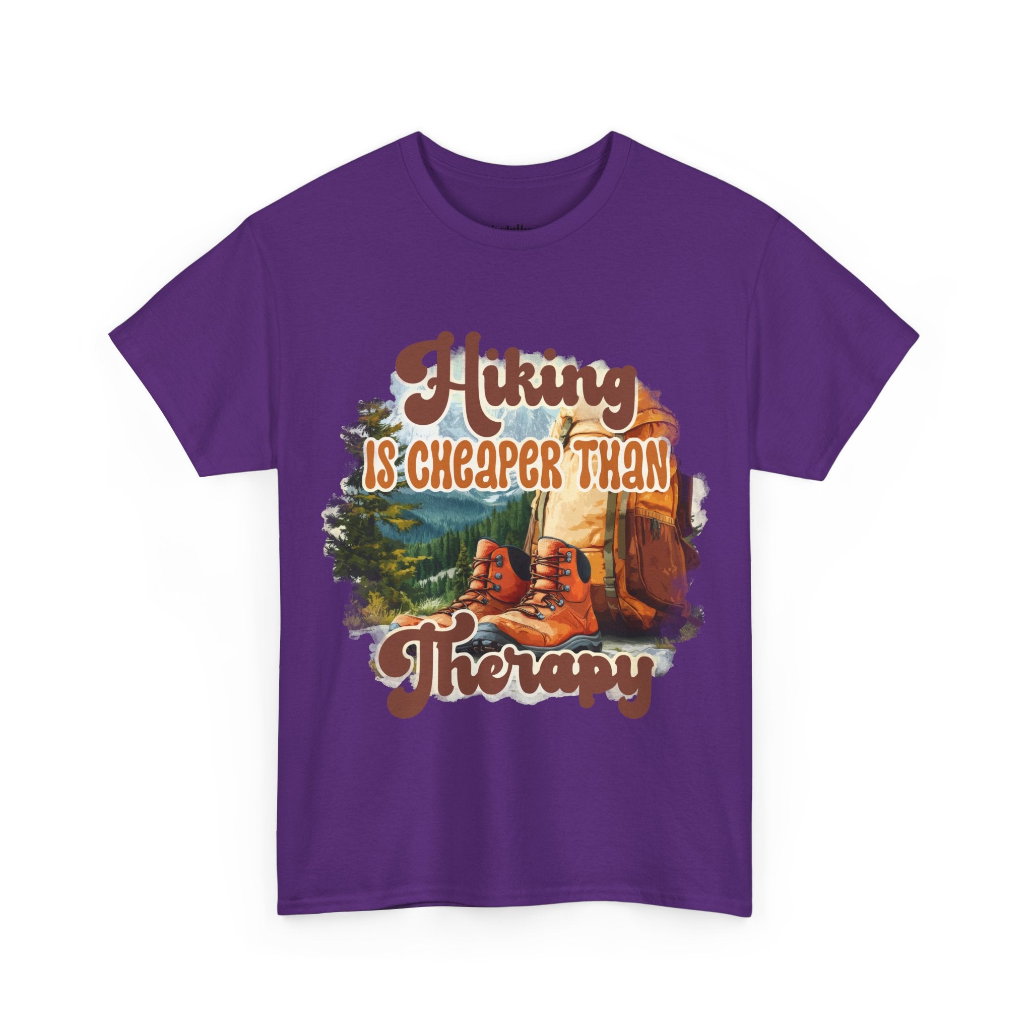 Hiking is cheaper than therapy Unisex Tee