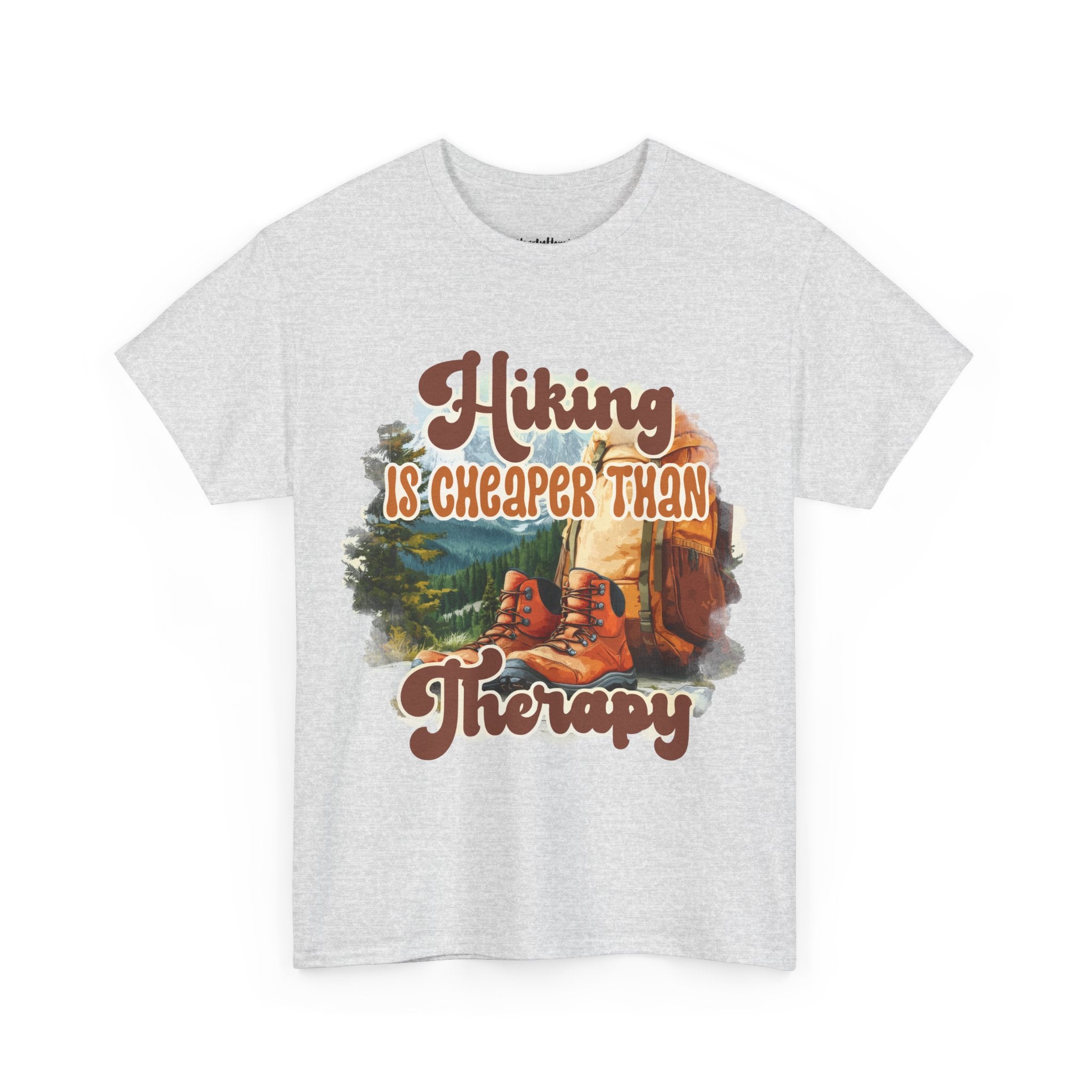 Hiking is cheaper than therapy Unisex Tee