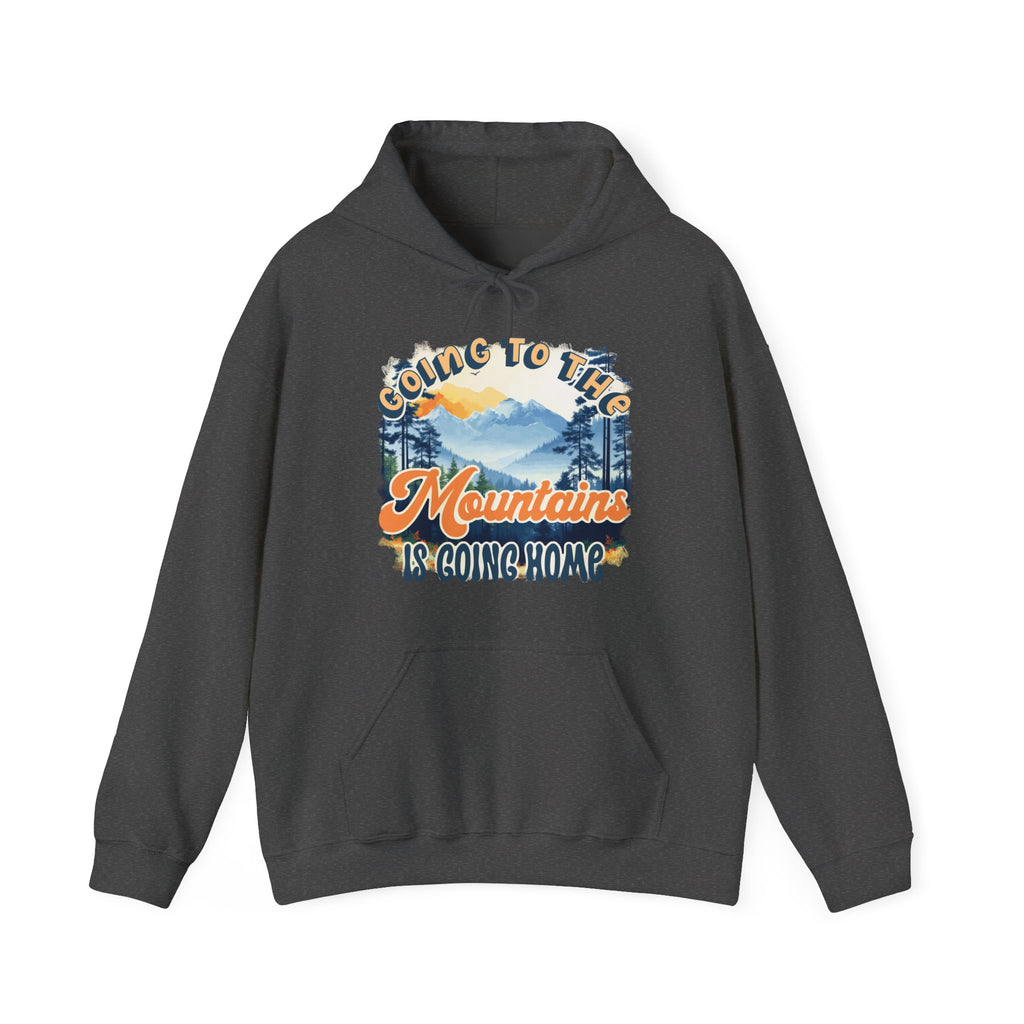 Going to the mountains is going home Cash Unisex Hoodie