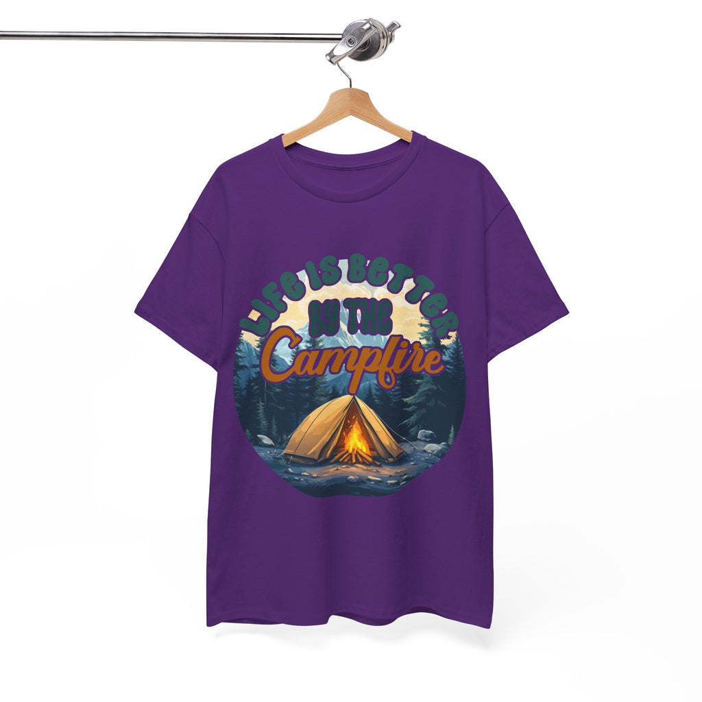 Life is better by the campfire Unisex Tee