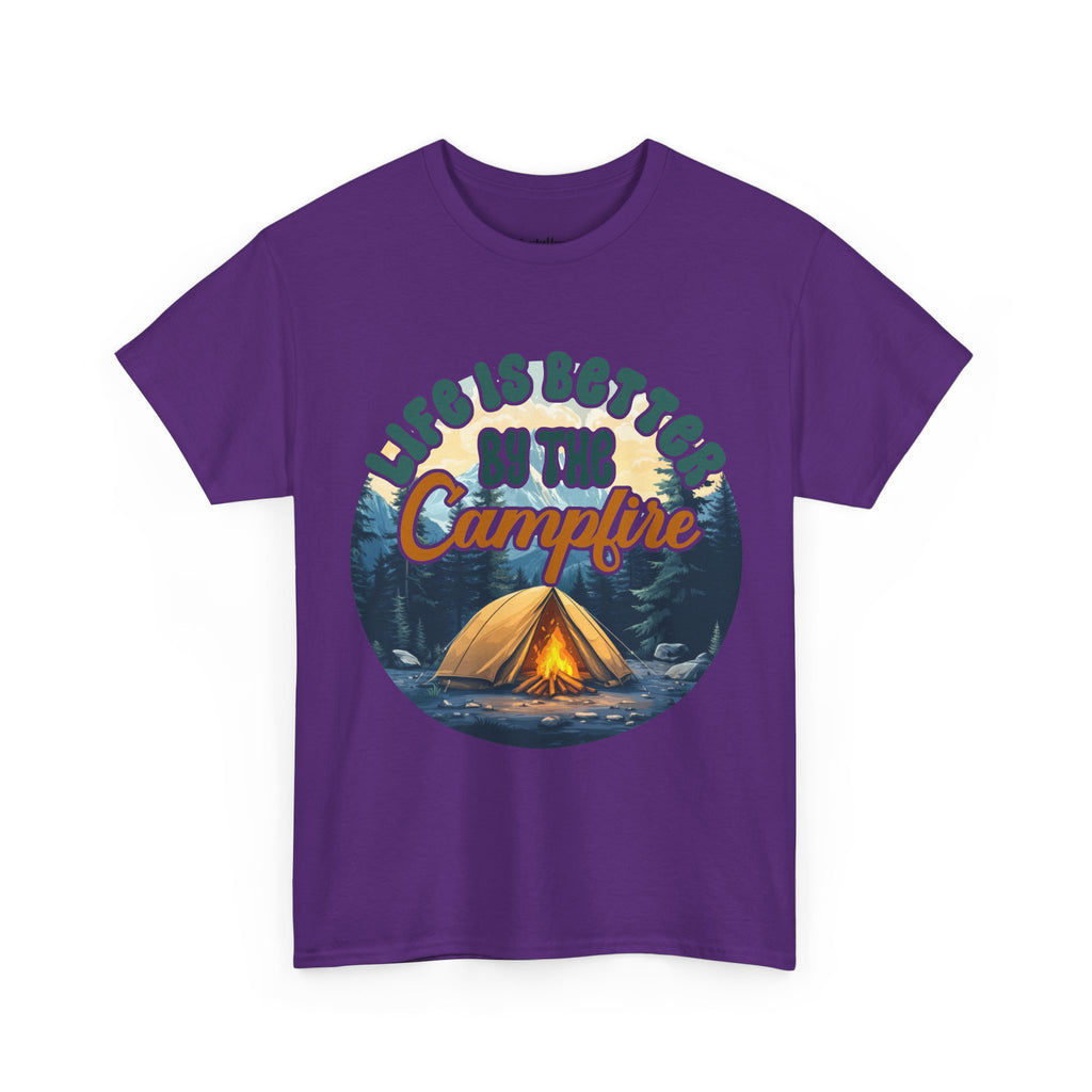 Life is better by the campfire Unisex Tee