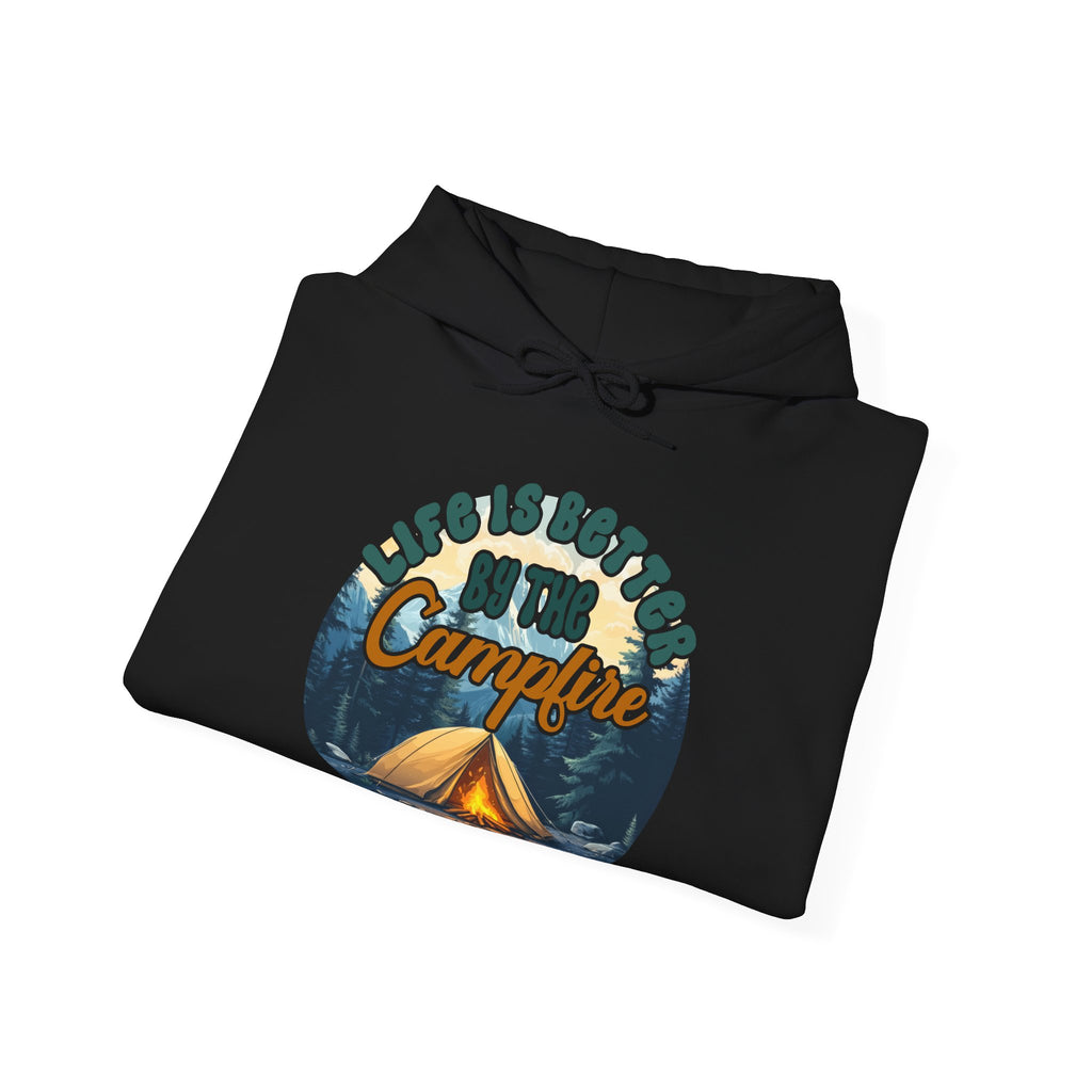 Life is better by the campfire Cash Unisex Hoodie