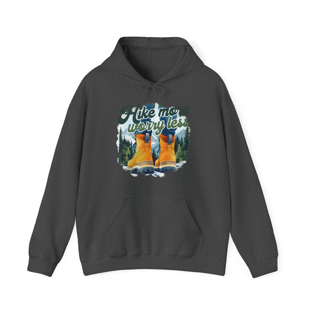 Hike more worry less Unisex Hoodie