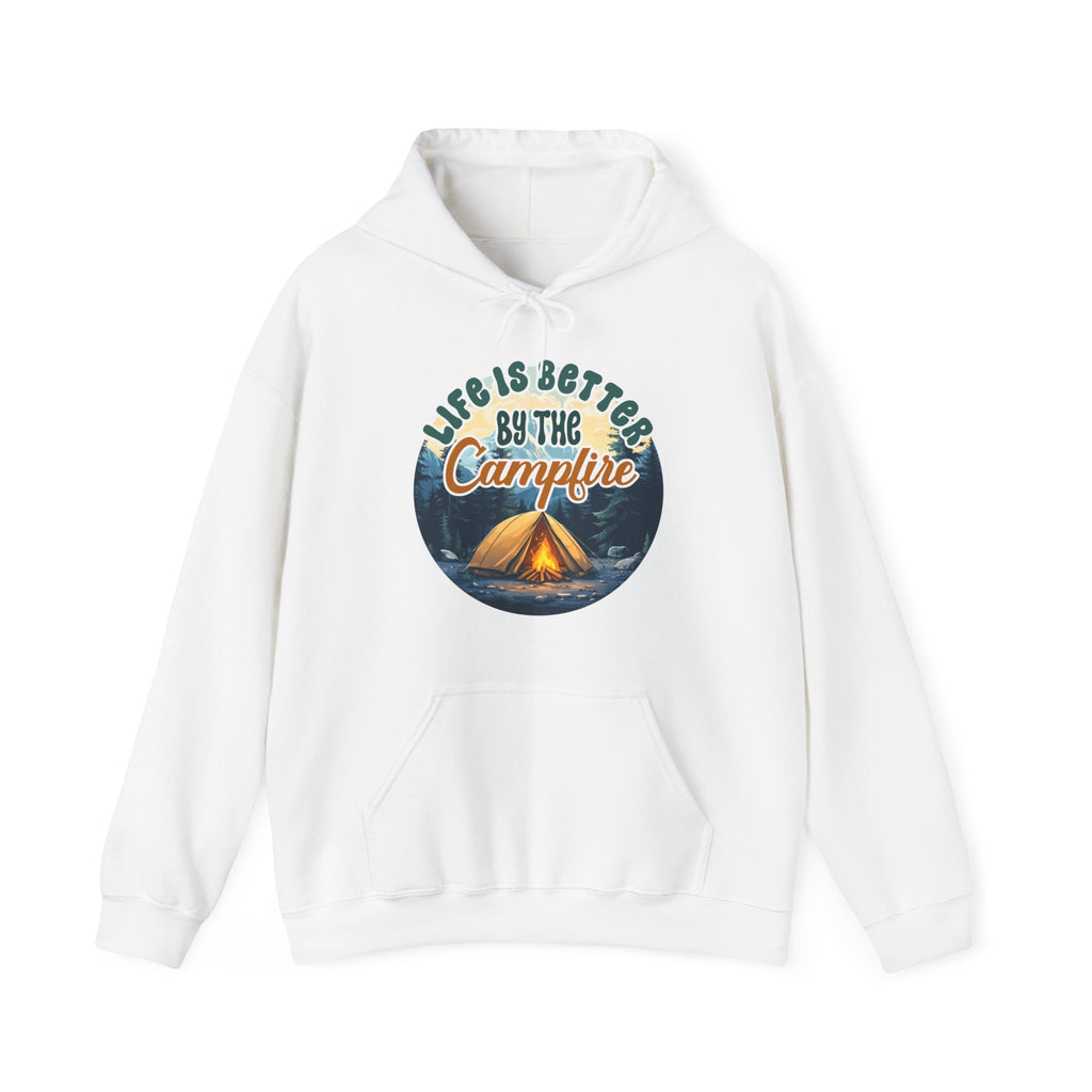 Life is better by the campfire Cash Unisex Hoodie
