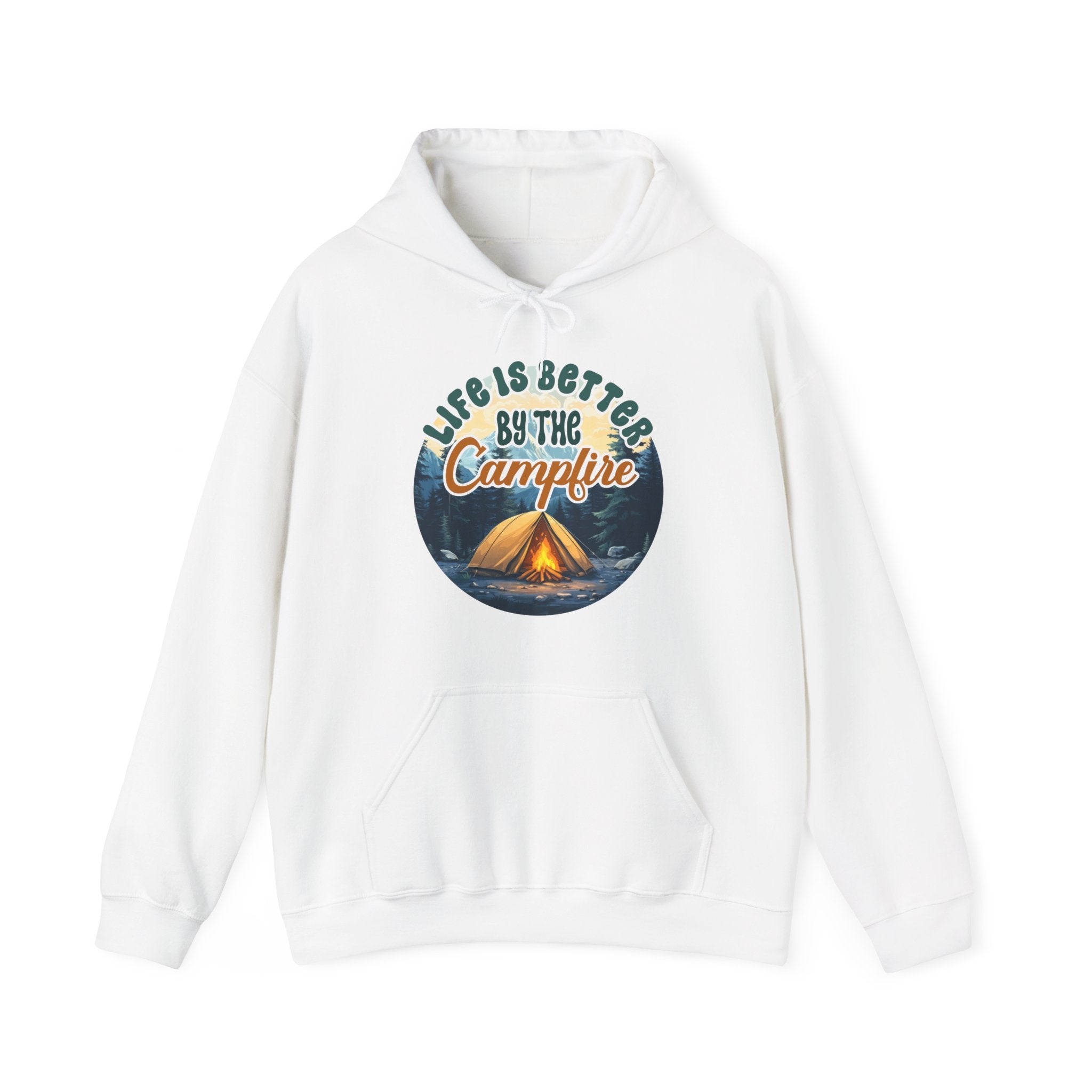 Life is better by the campfire Cash Unisex Hoodie