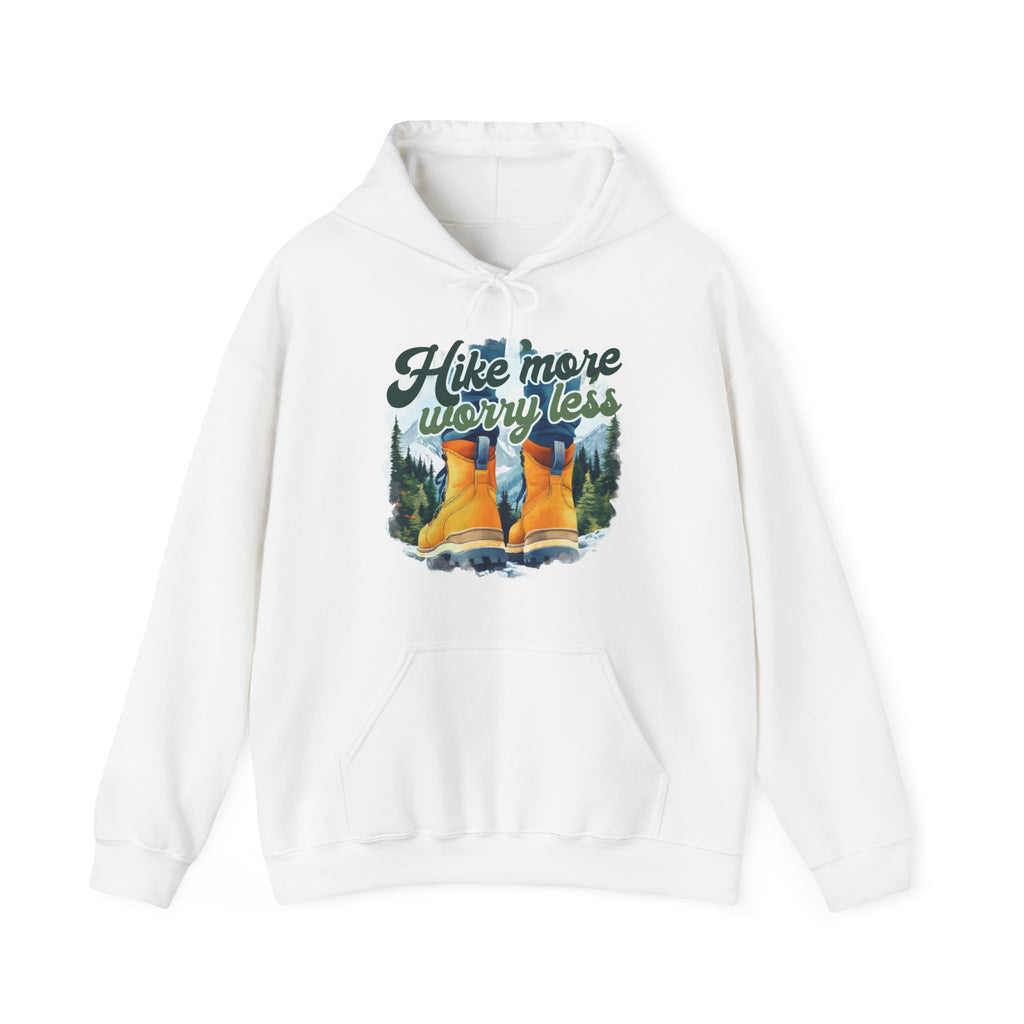 Hike more worry less Unisex Hoodie