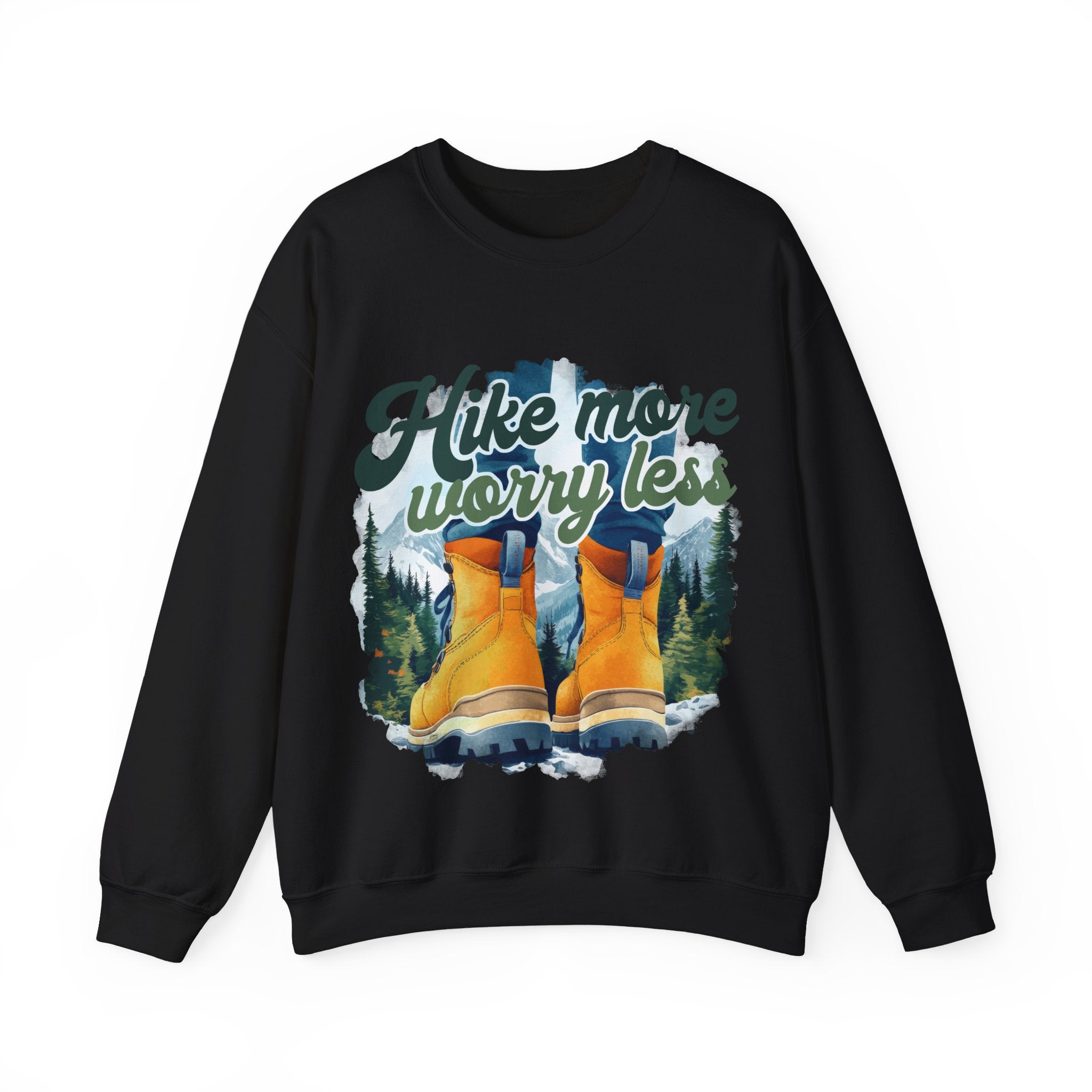Hike more worry less Sweatshirt