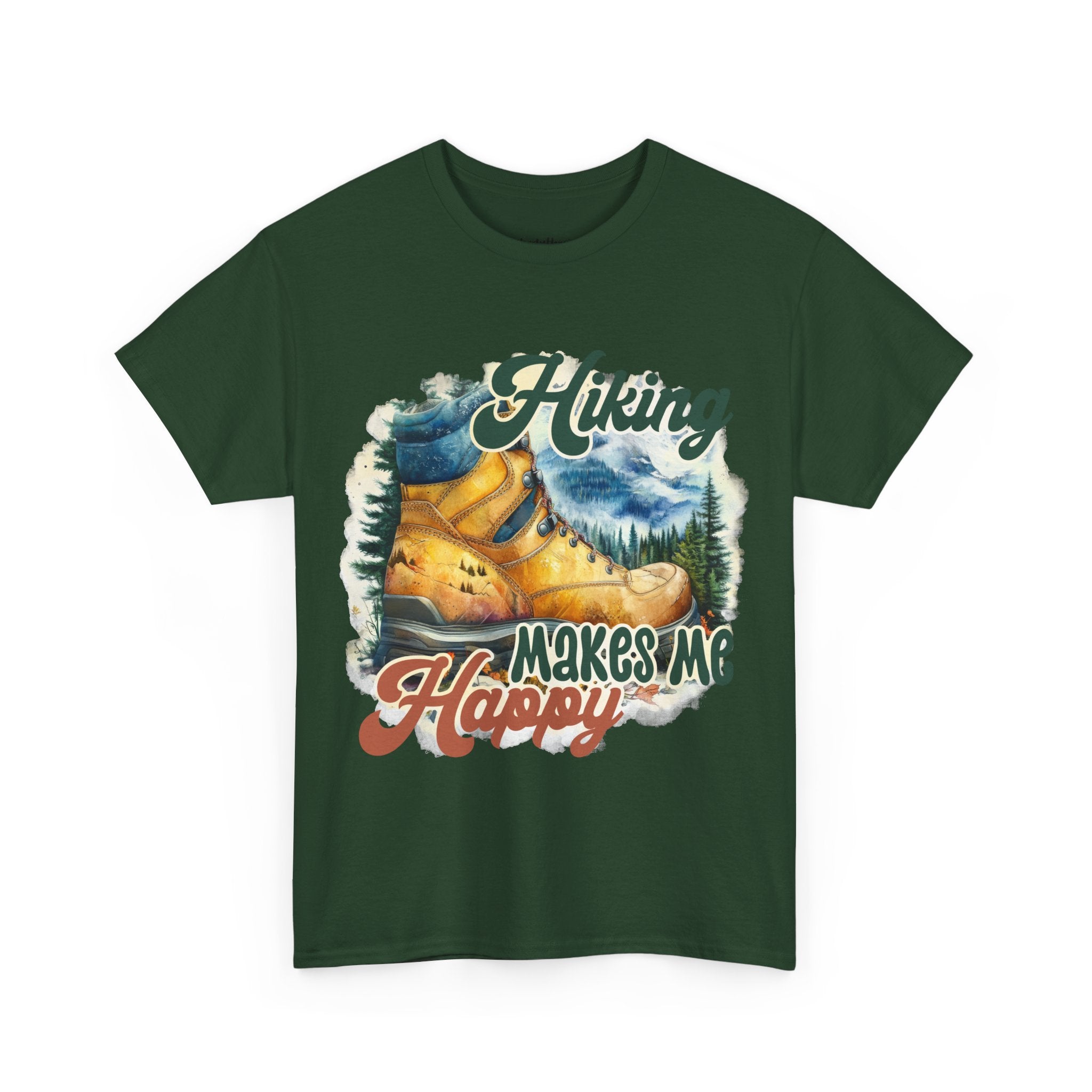 Hiking makes me happy Unisex Tee