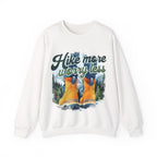 Hike more worry less Sweatshirt