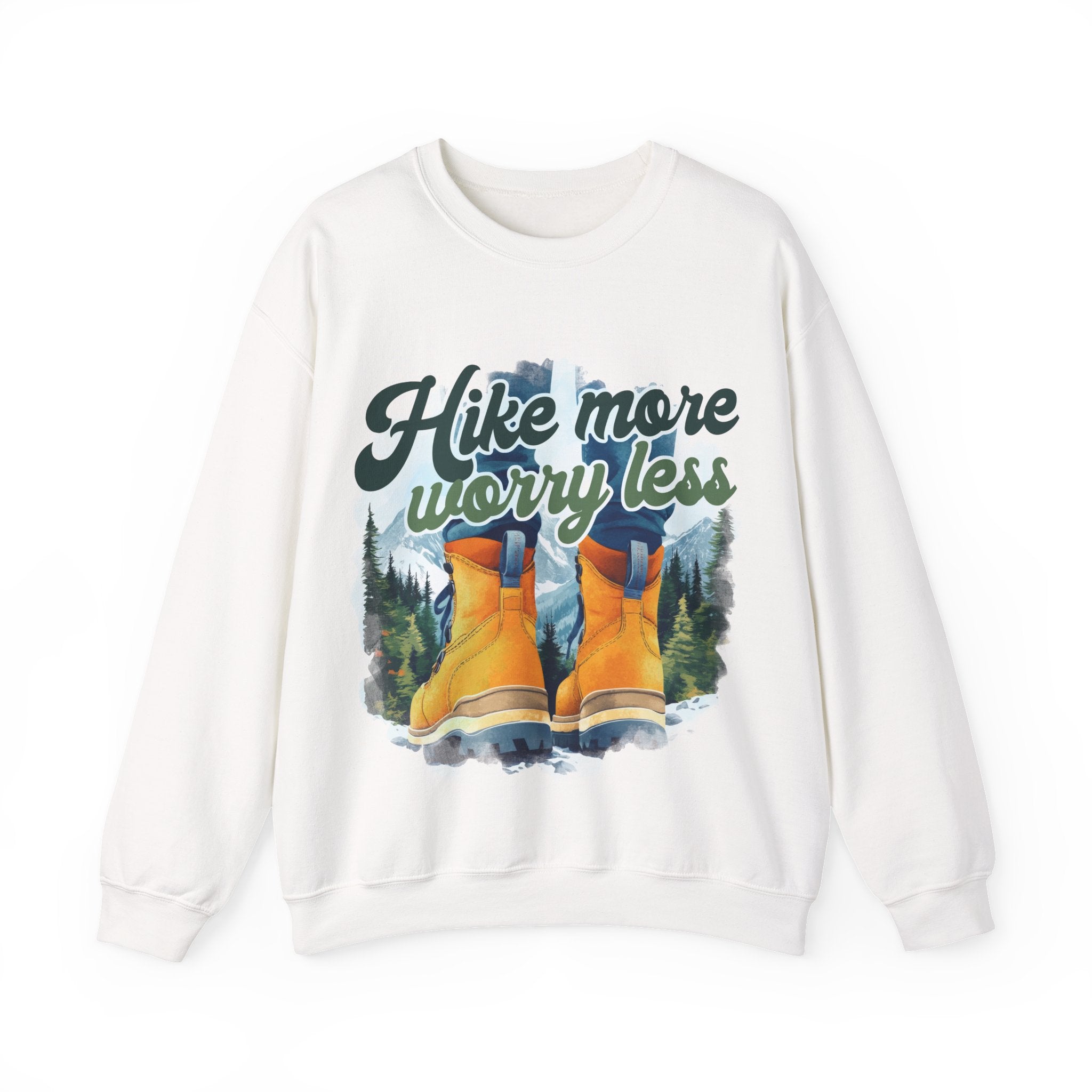 Hike more worry less Sweatshirt