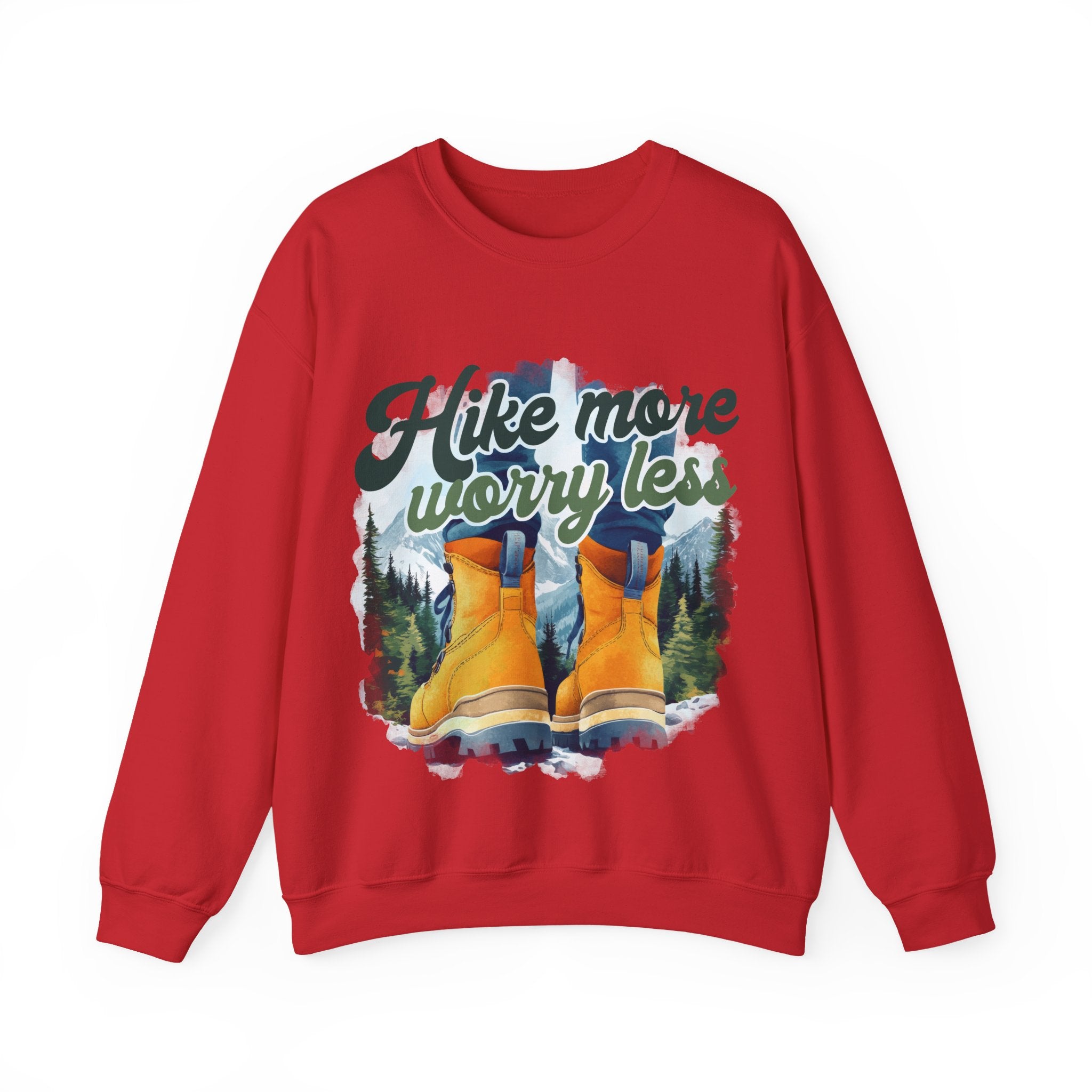 Hike more worry less Sweatshirt