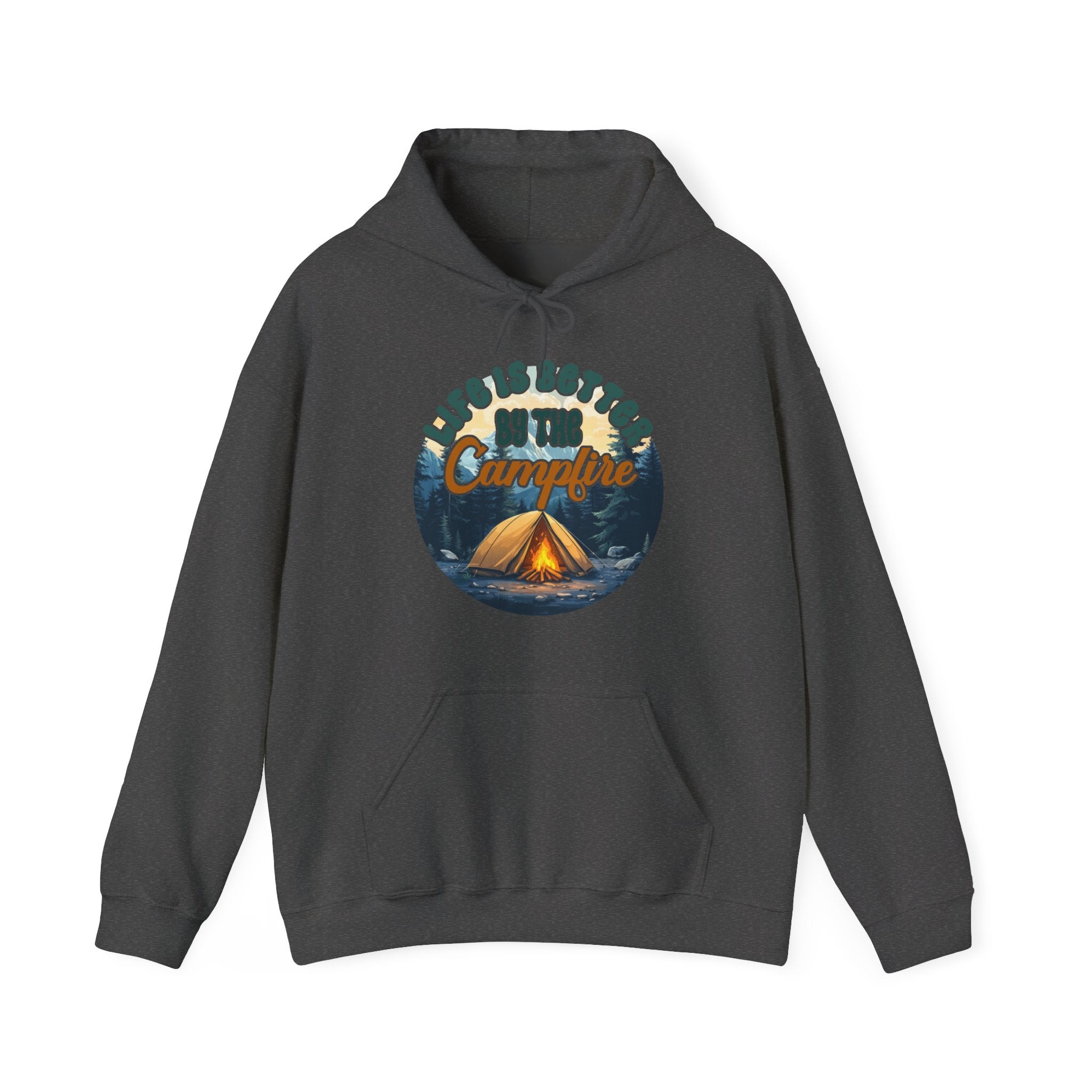 Life is better by the campfire Cash Unisex Hoodie