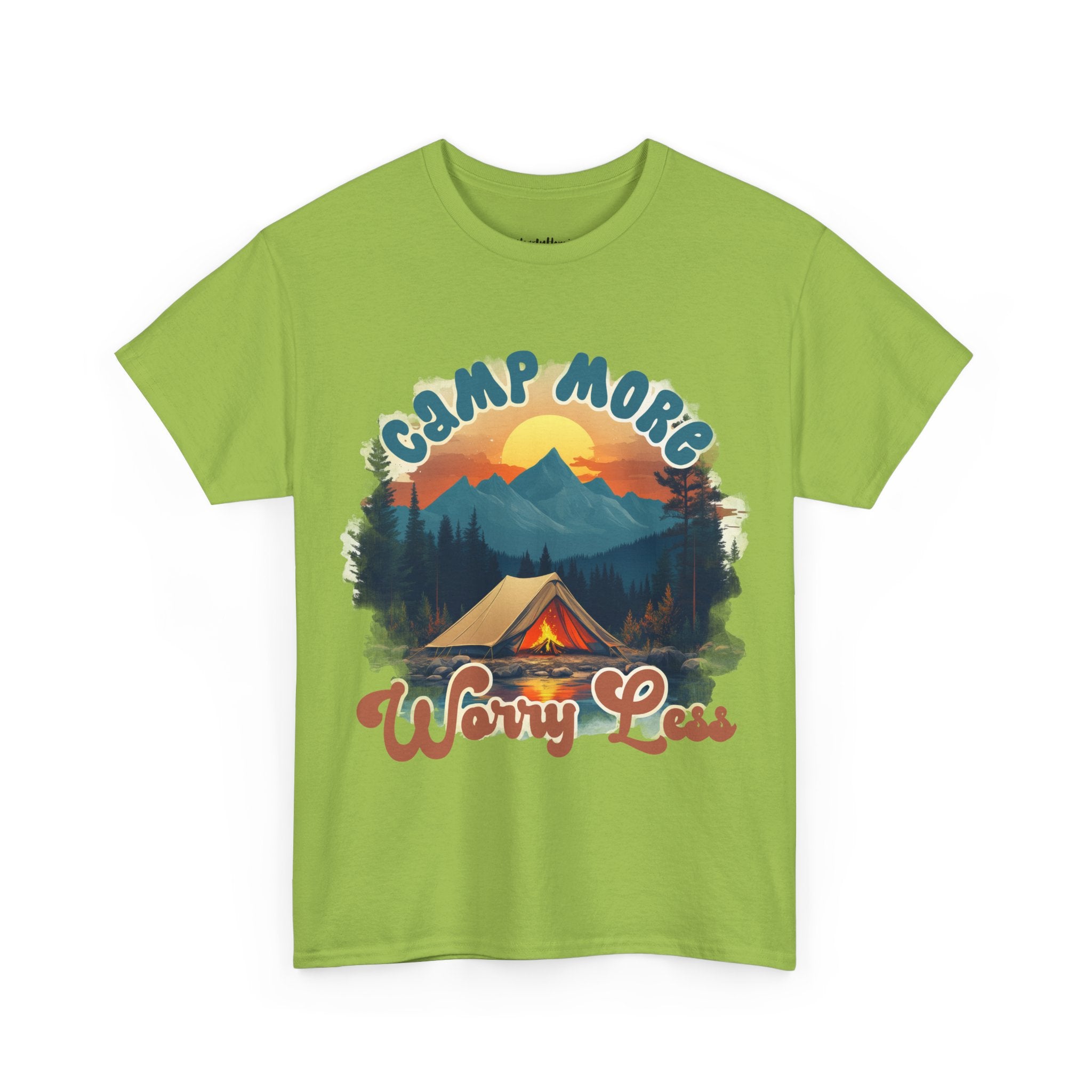 Camp more worry less Unisex Tee
