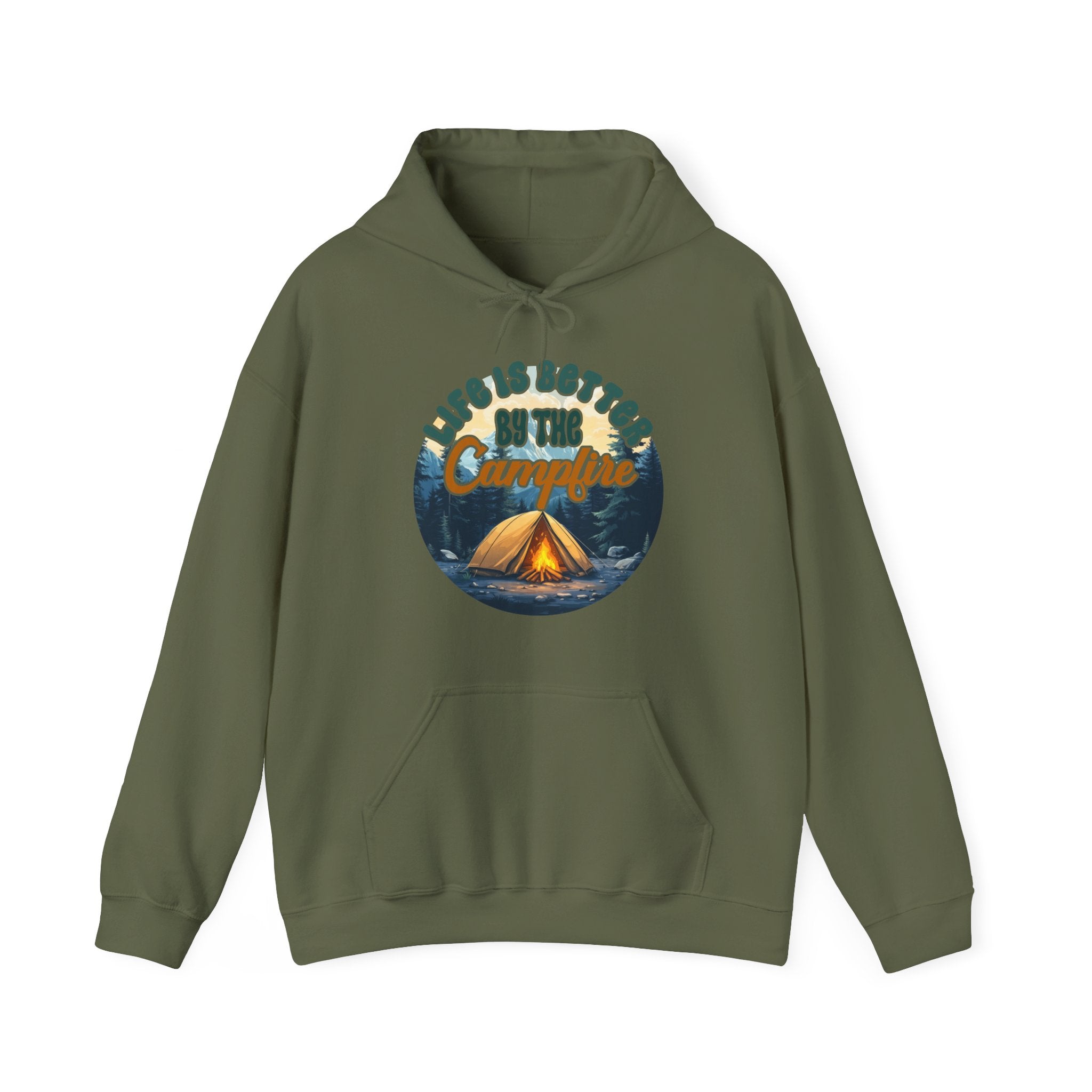 Life is better by the campfire Cash Unisex Hoodie
