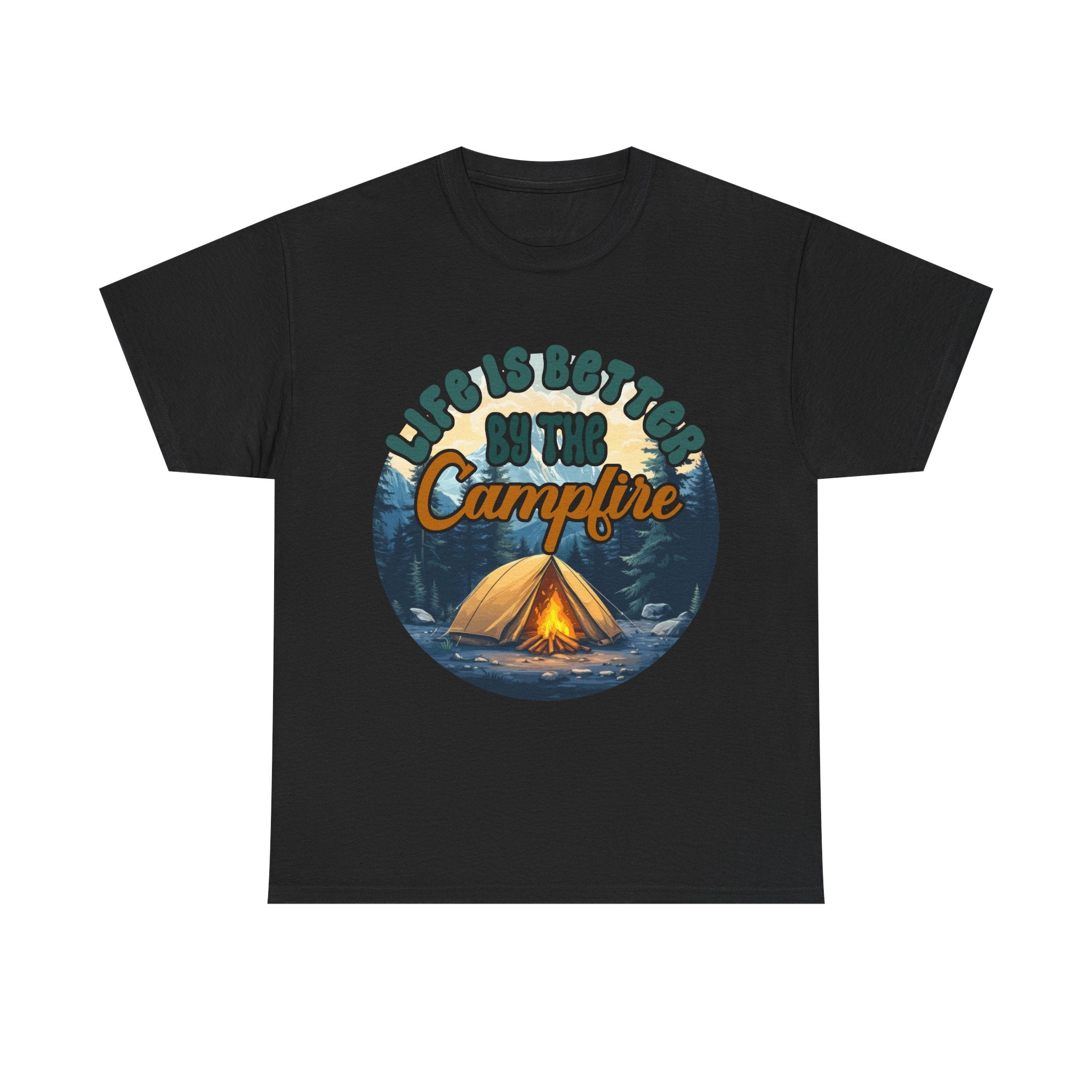 Life is better by the campfire Unisex Tee