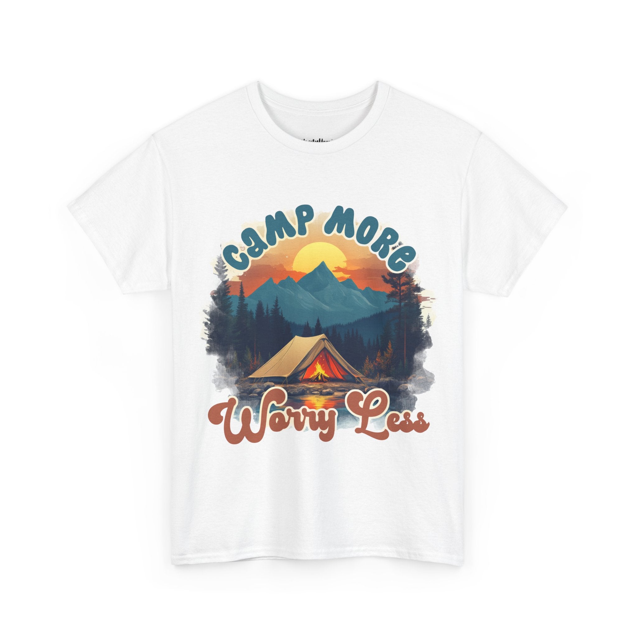 Camp more worry less Unisex Tee