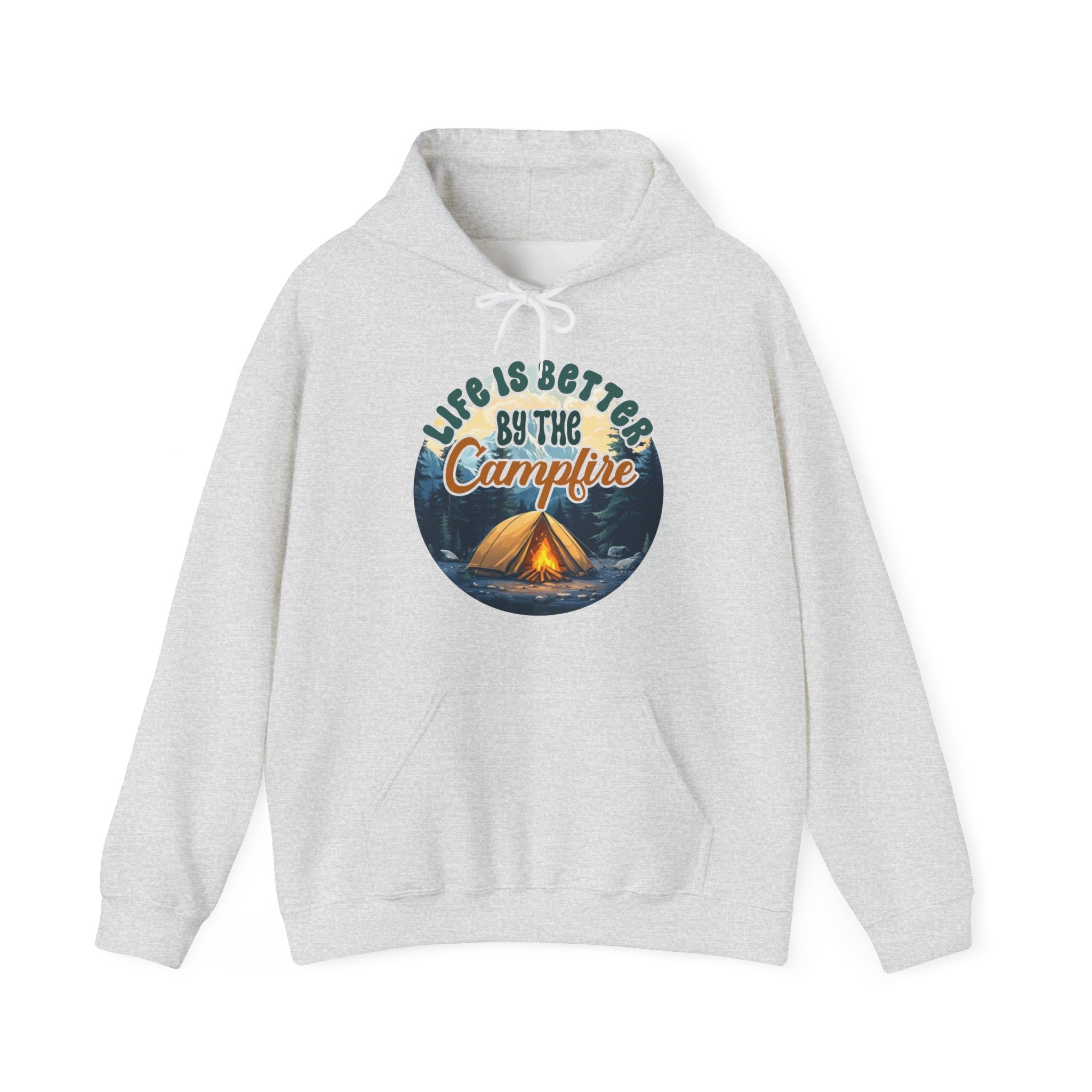 Life is better by the campfire Cash Unisex Hoodie