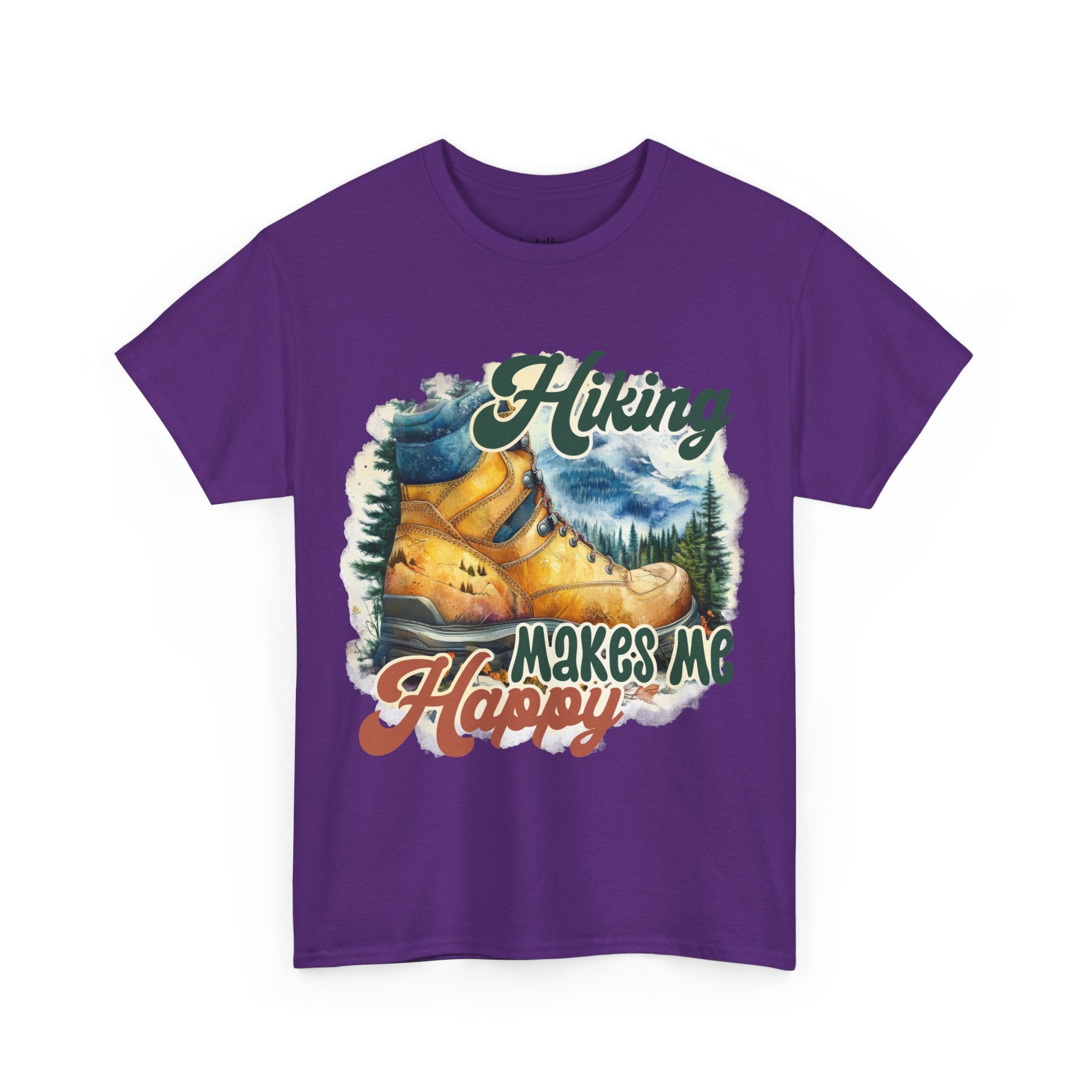 Hiking makes me happy Unisex Tee