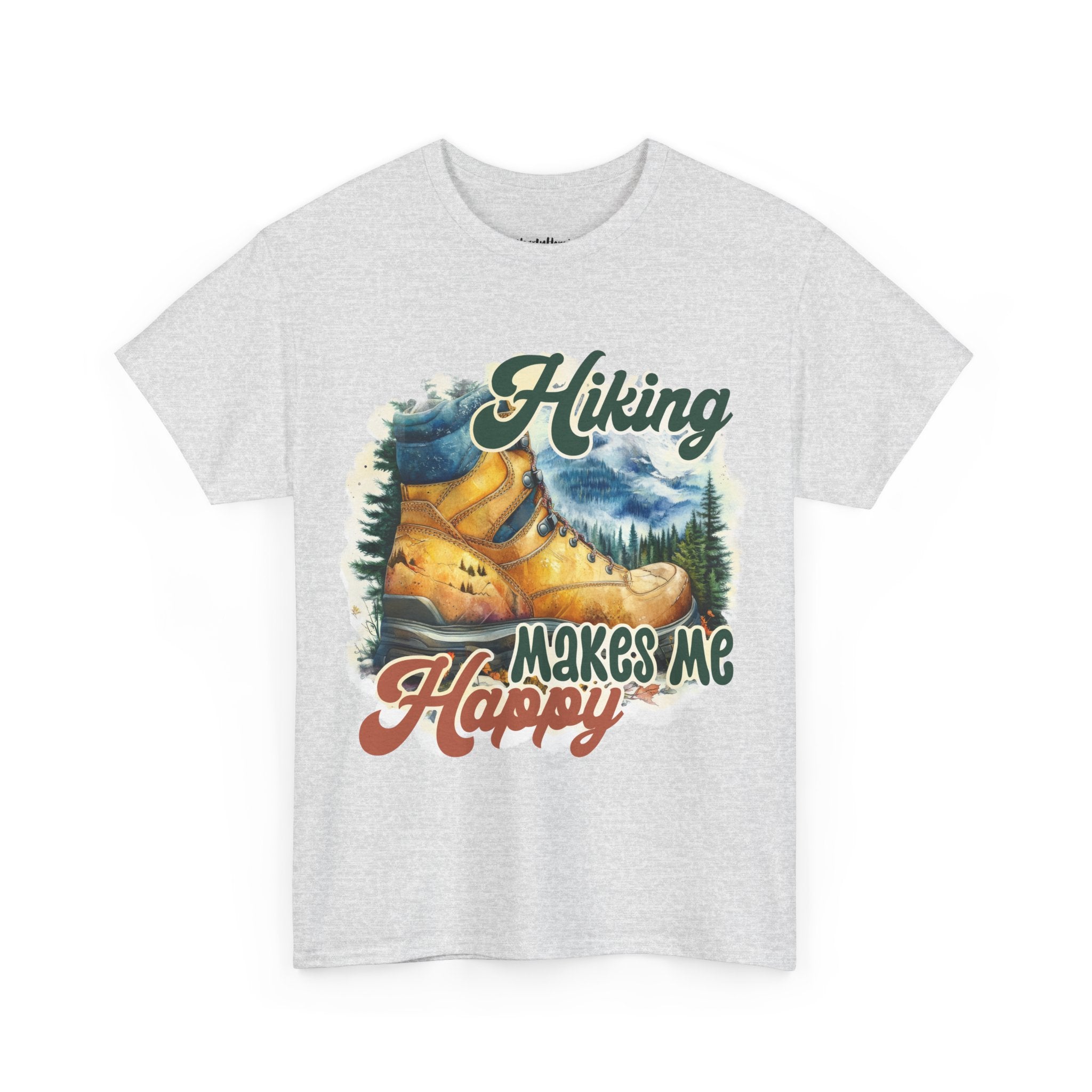 Hiking makes me happy Unisex Tee
