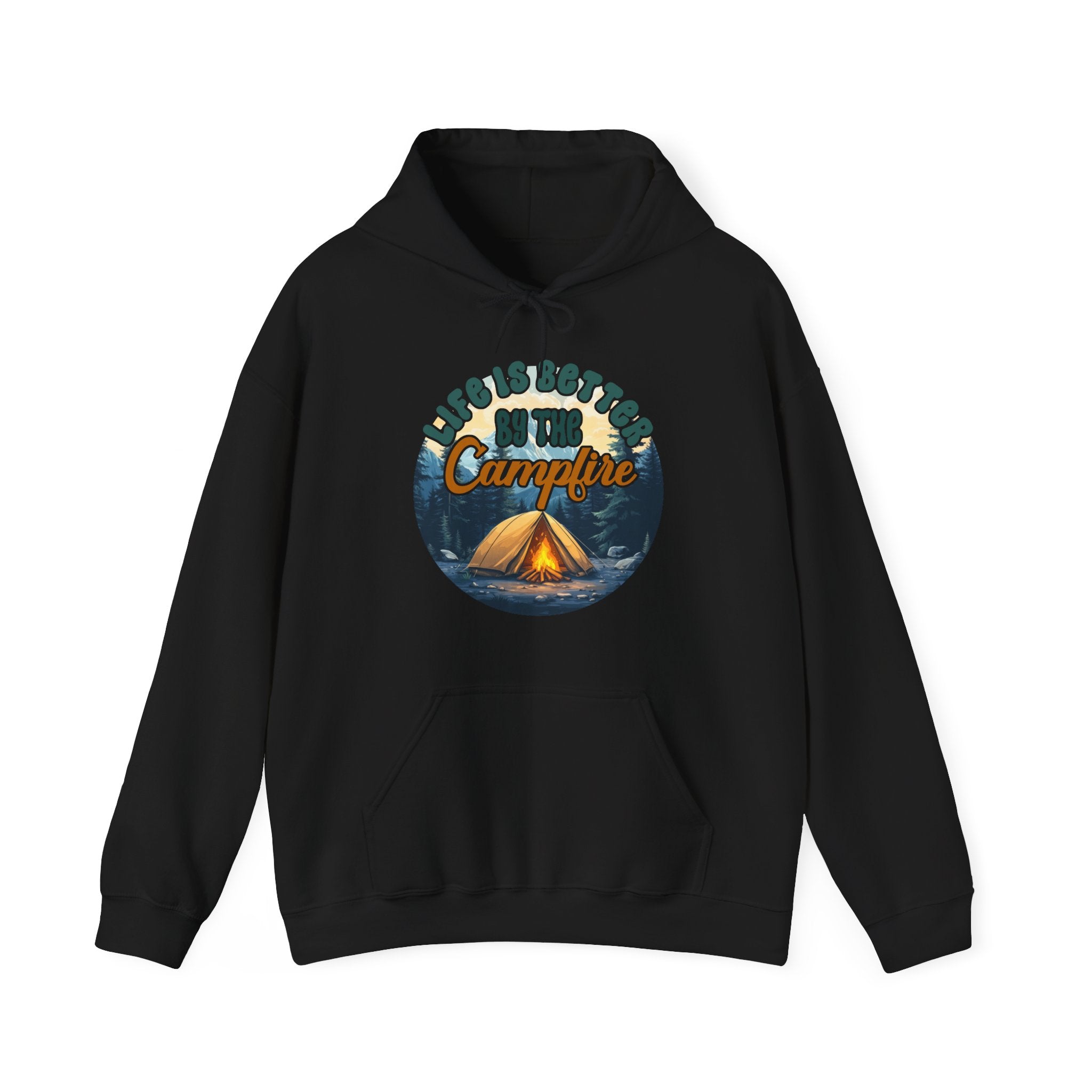 Life is better by the campfire Cash Unisex Hoodie
