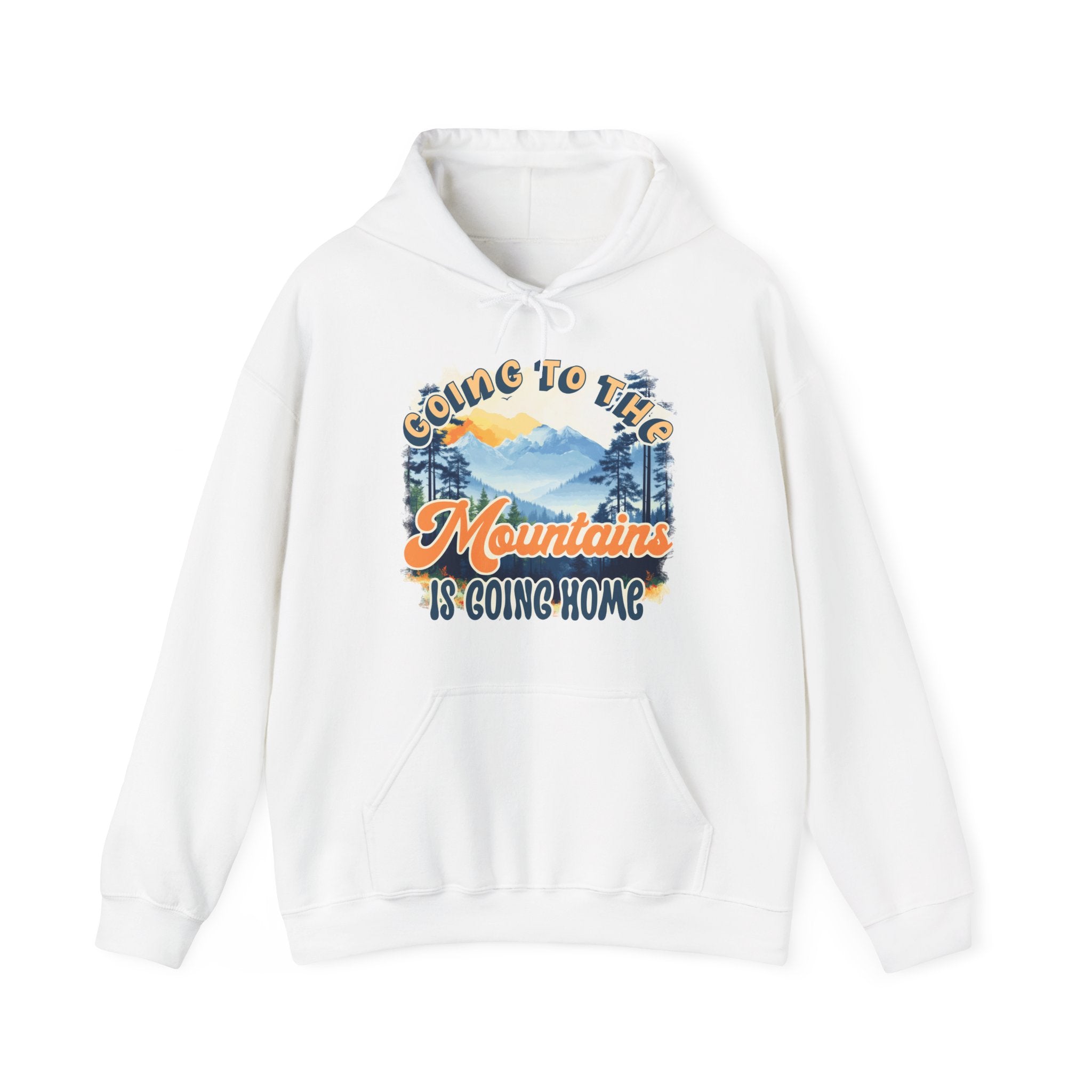 Going to the mountains is going home Cash Unisex Hoodie