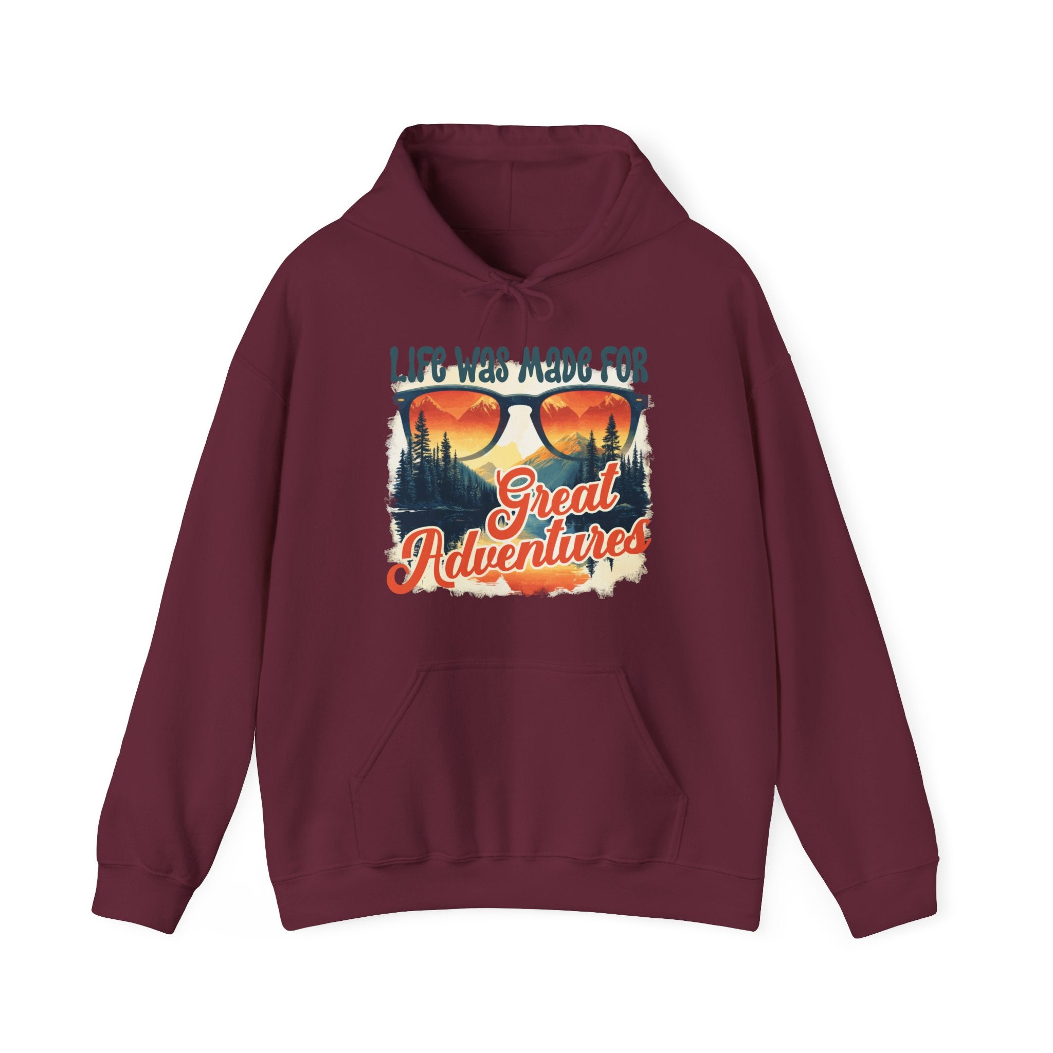 Life was made for great adventures Unisex Hoodie