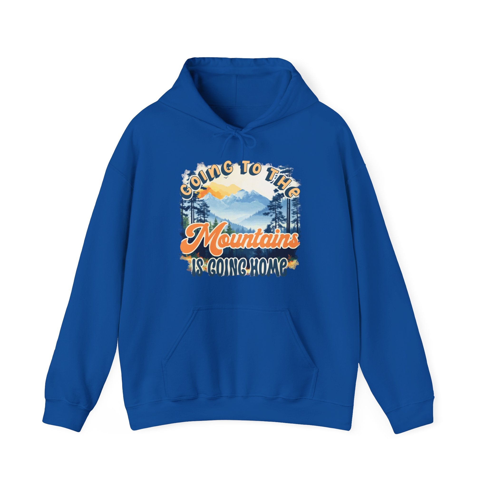 Going to the mountains is going home Cash Unisex Hoodie