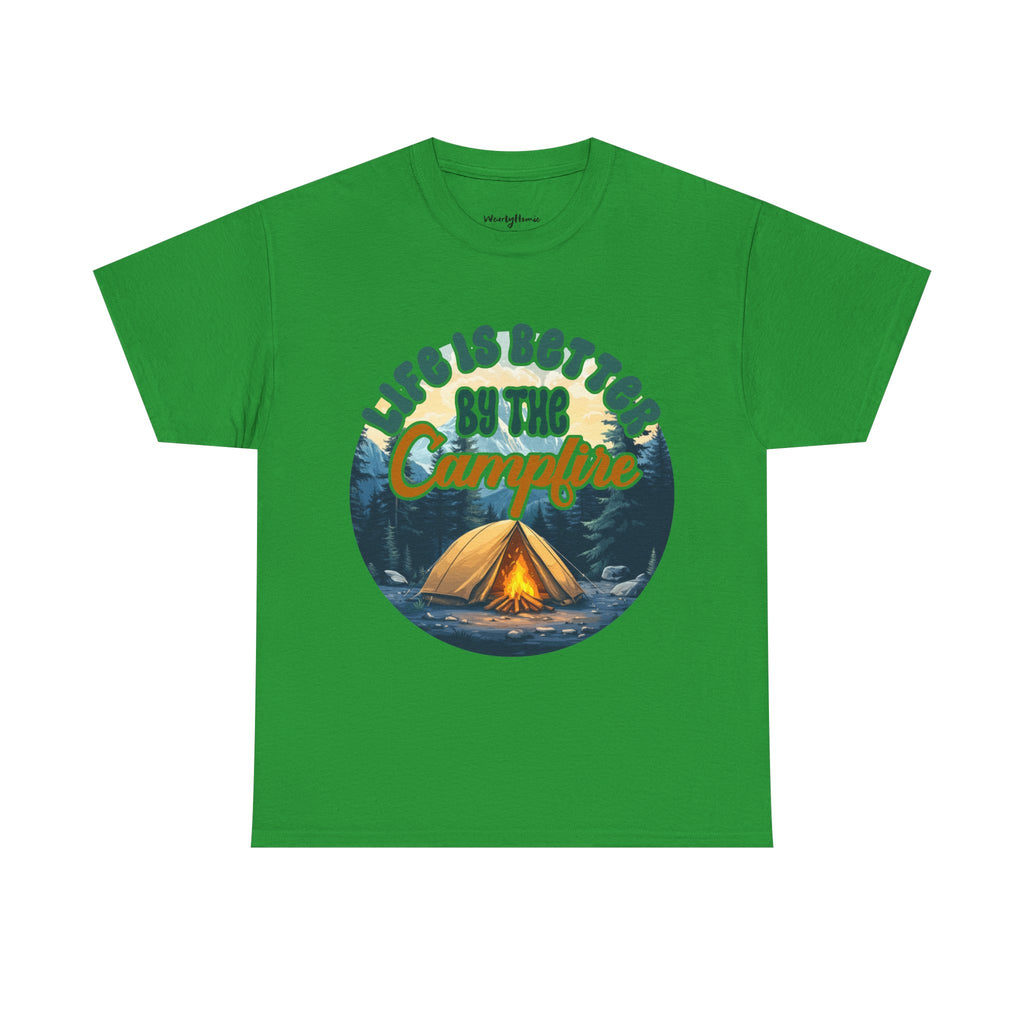 Life is better by the campfire Unisex Tee
