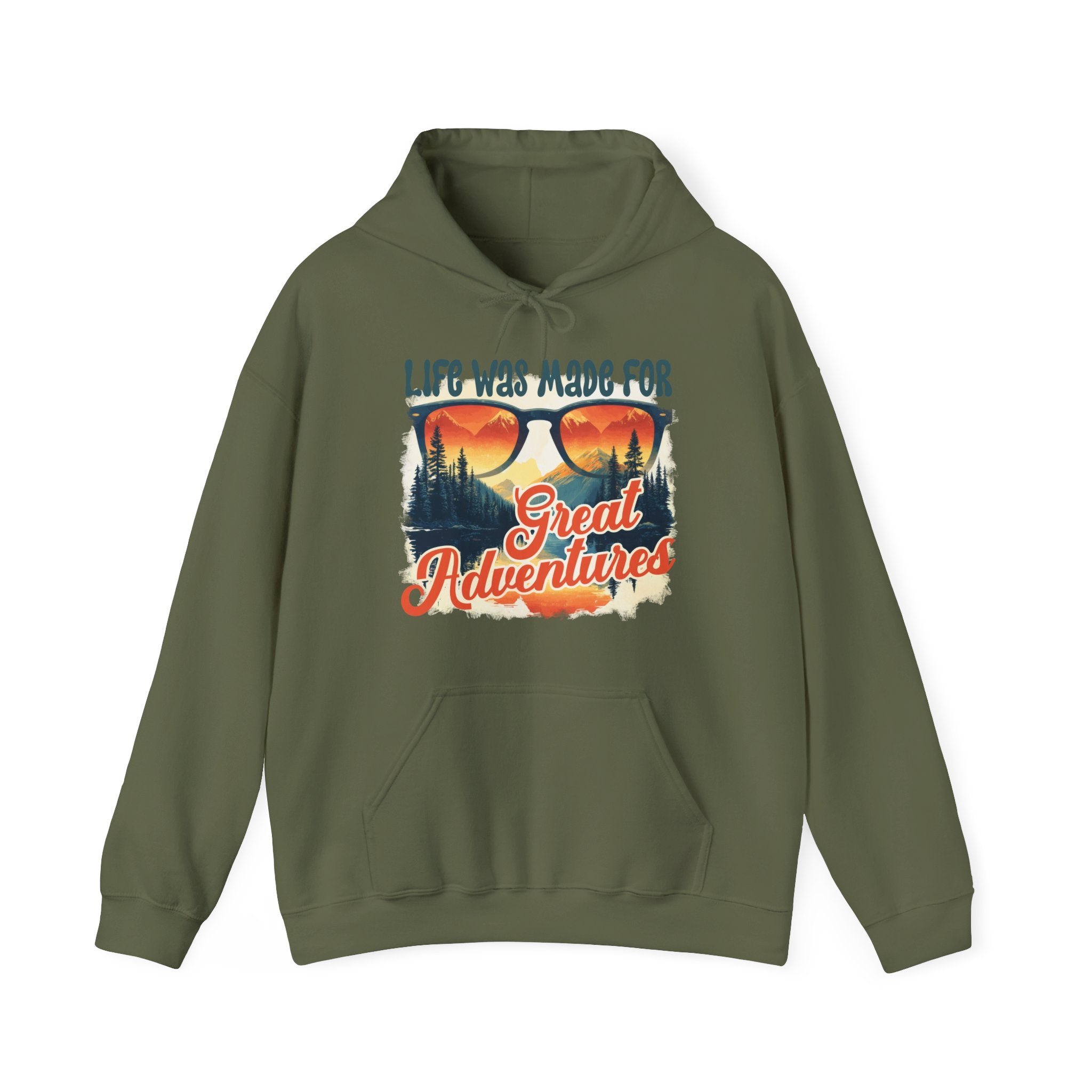 Life was made for great adventures Unisex Hoodie