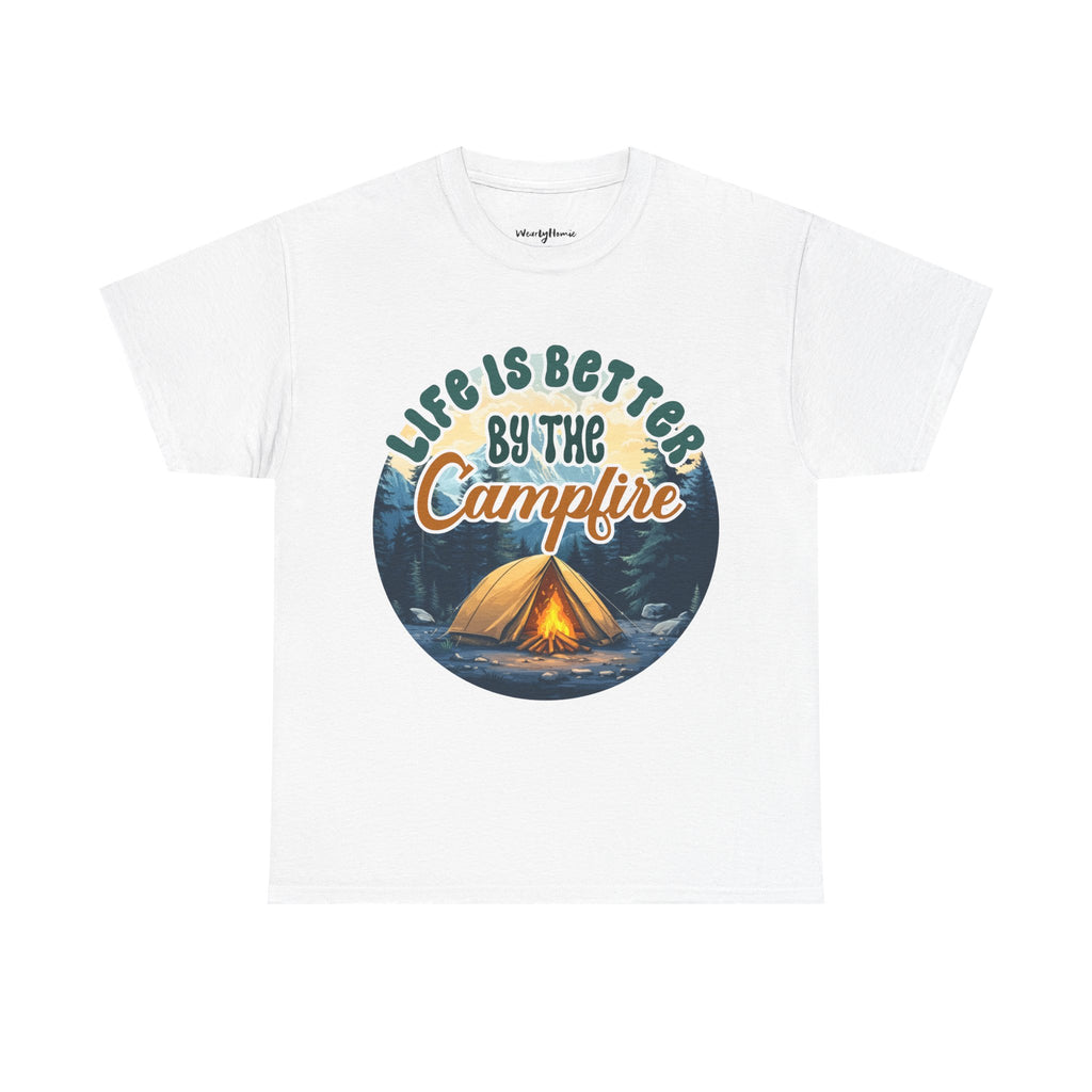 Life is better by the campfire Unisex Tee